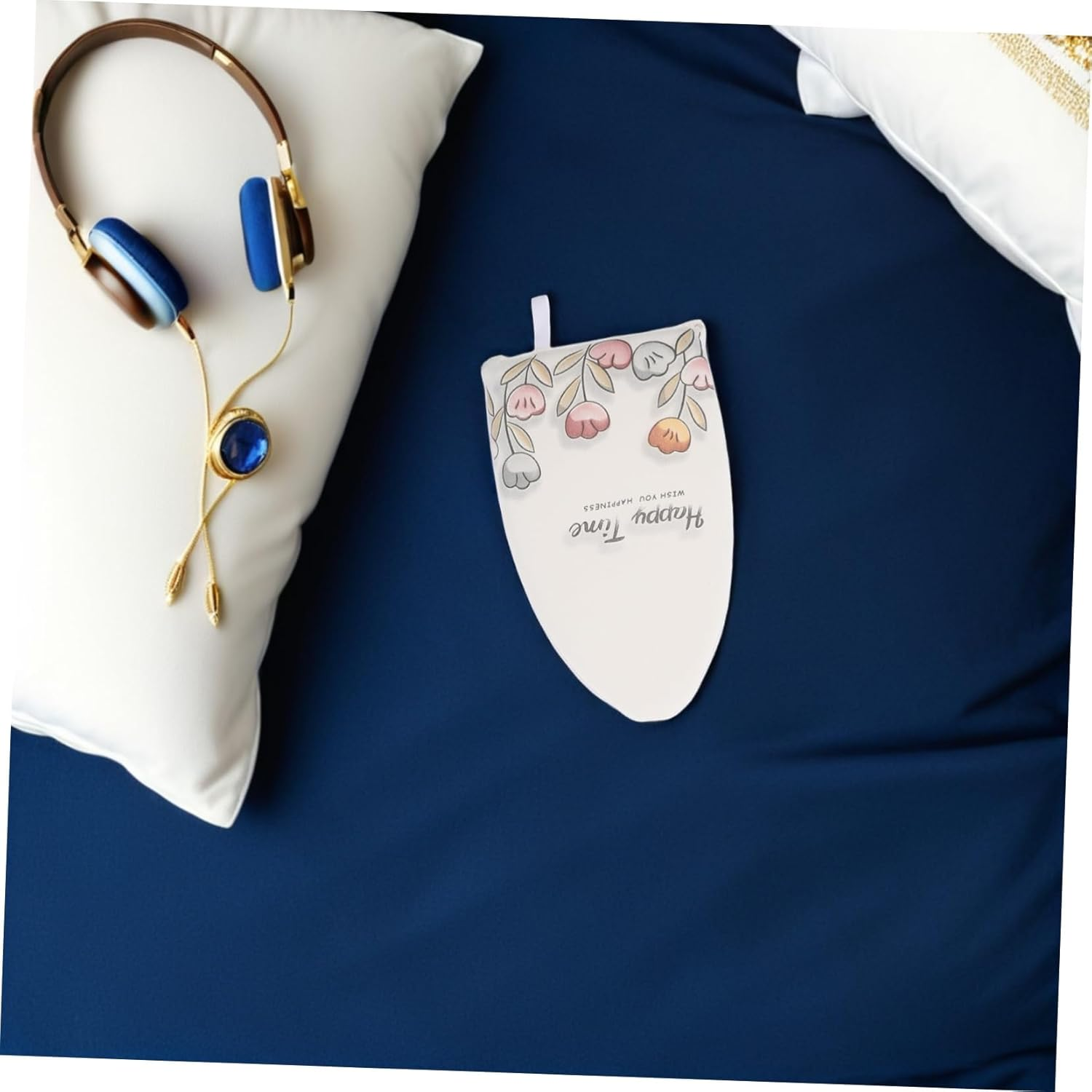 TIDTALEO Heatproof Steam Iron Glove with Breathable Mesh Pocket and Thick Sponge Insulation Dual Hand Compatible Protective Mitt for Steam Irons and Hair Straighteners Washable Home Use image number 5