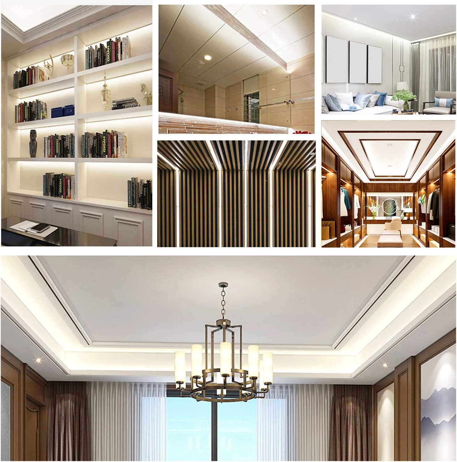 FOLGEMIR 8 M Cold White LED Strip, 220 V 230 V Light Strip, 60 Leds/M Strip, IP65 Light Tube, Mild Backlight image number 1