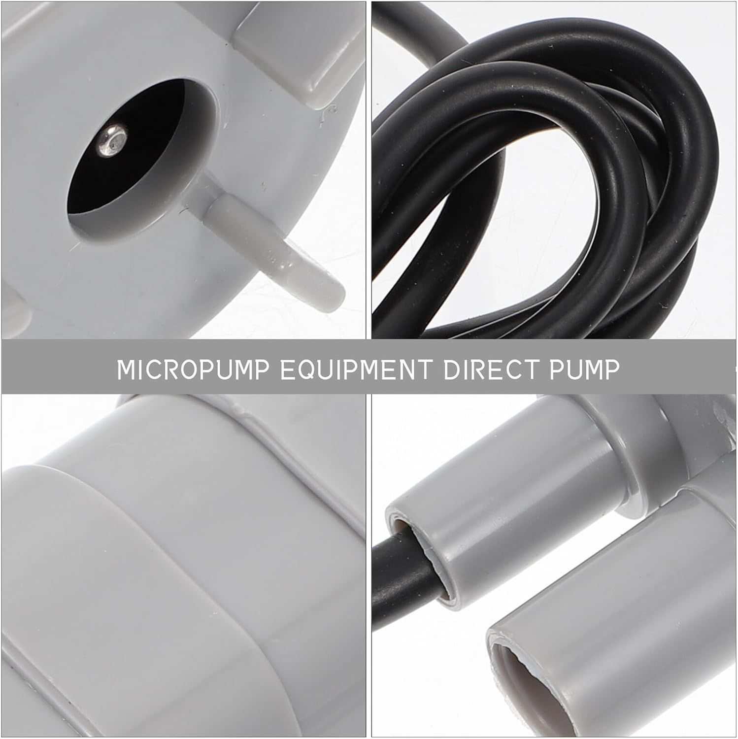 TIDTALEO 2 Pcs H Submersible Dc Water Pump Ultra-Quiet Aquarium Fountain Pump for Fish Tank Water Circulation and Oxygenation Easy to Clean and Remove Suitable for Pools and Hydroponics image number 5