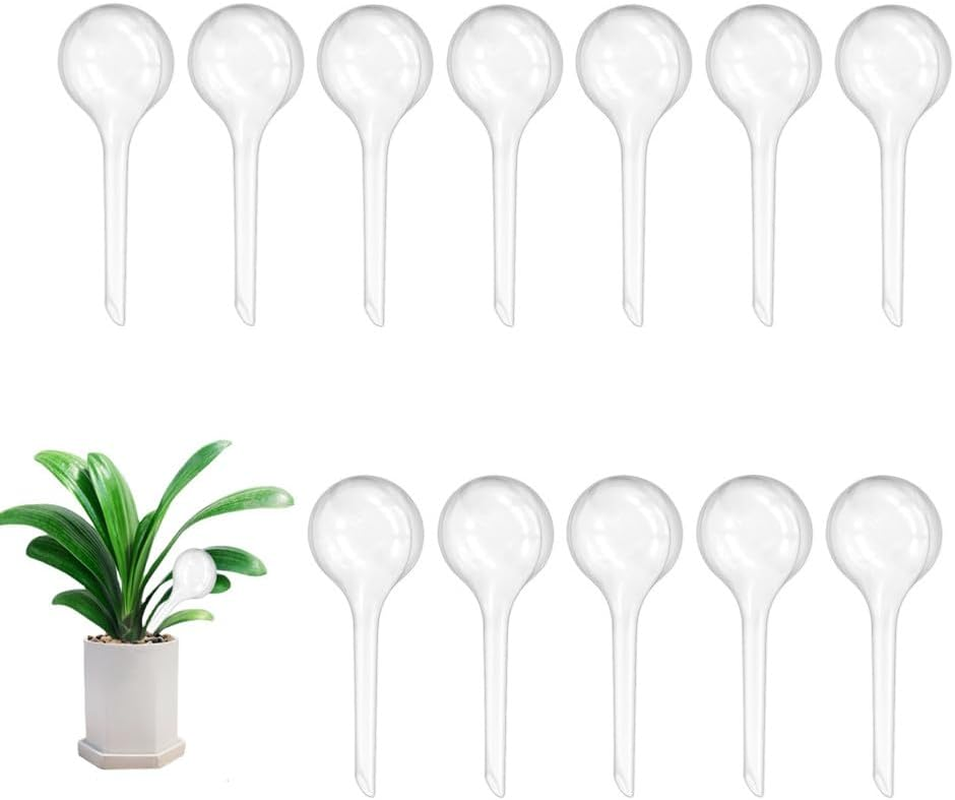 12 Pcs Plant Watering Bulbs, Self-Watering Globes, Garden Water Device Watering Bulbs, Automatic Watering Globes for Plant, Transparent Plant Waterer for Plant Indoor Outdoor image number 2