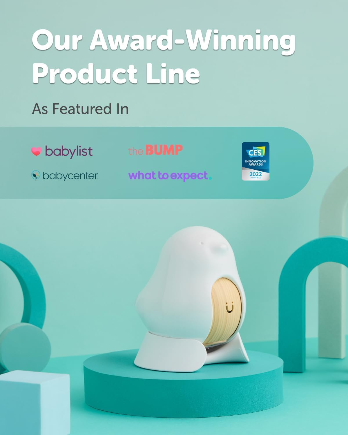 Cuboai New Model Smart Baby Monitor 3: Sleep Safety Alerts for Covered Face Rollover, True Cry Detection, 2.5K QHD Wifi Camera, Humidity Sensor, 2-Way Audio, App Control (Floor Stand Set) image number 4