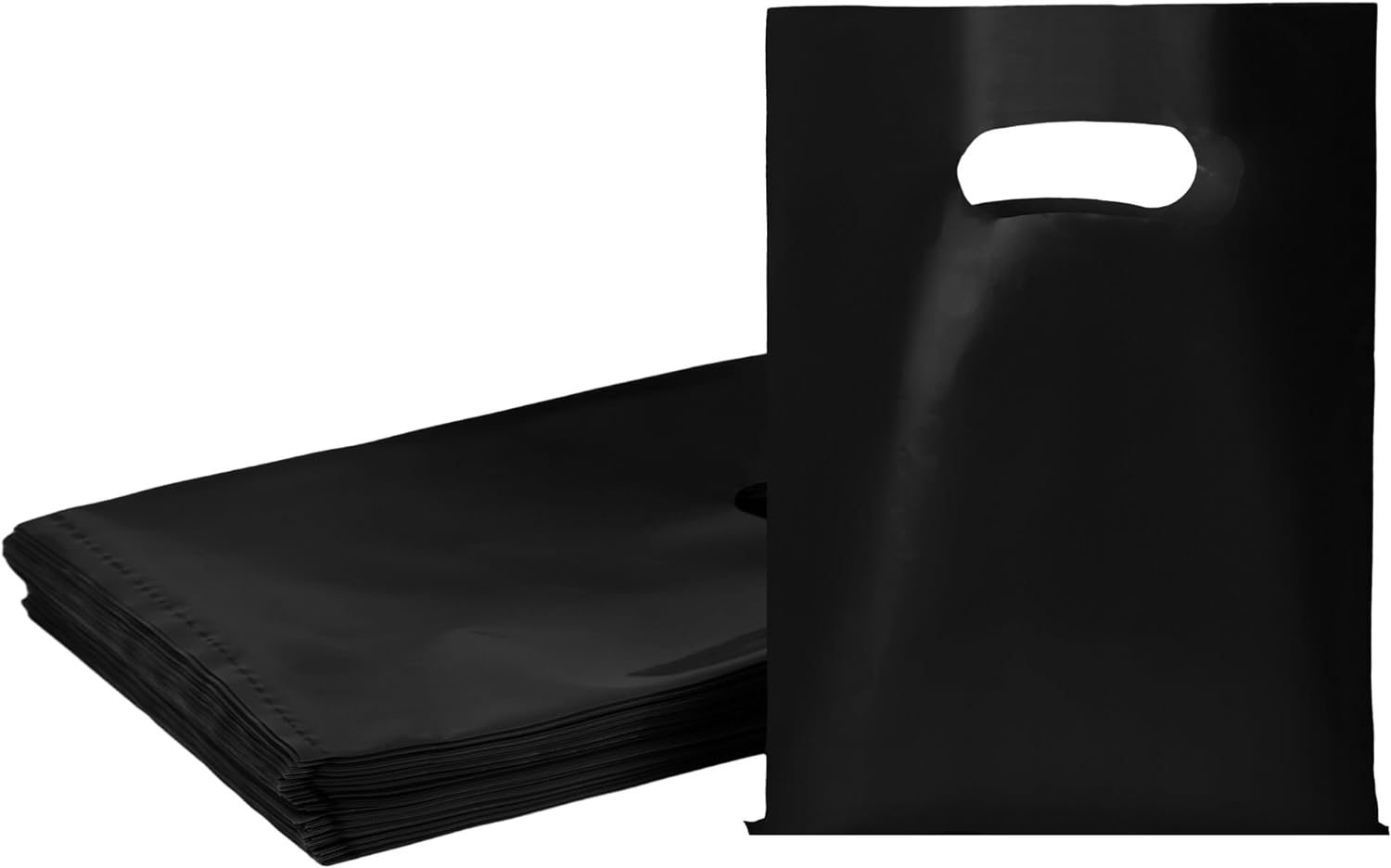 Viefantaisie Goodie Bags, 100 PCS 6" X 8" Party Favor Bags, Thank You Bags, Small Goodie Bags for Kids, Merchandise Bags for Small Business, Goody Bags for Weddings, Christmas, Halloween, Craft,10 Color