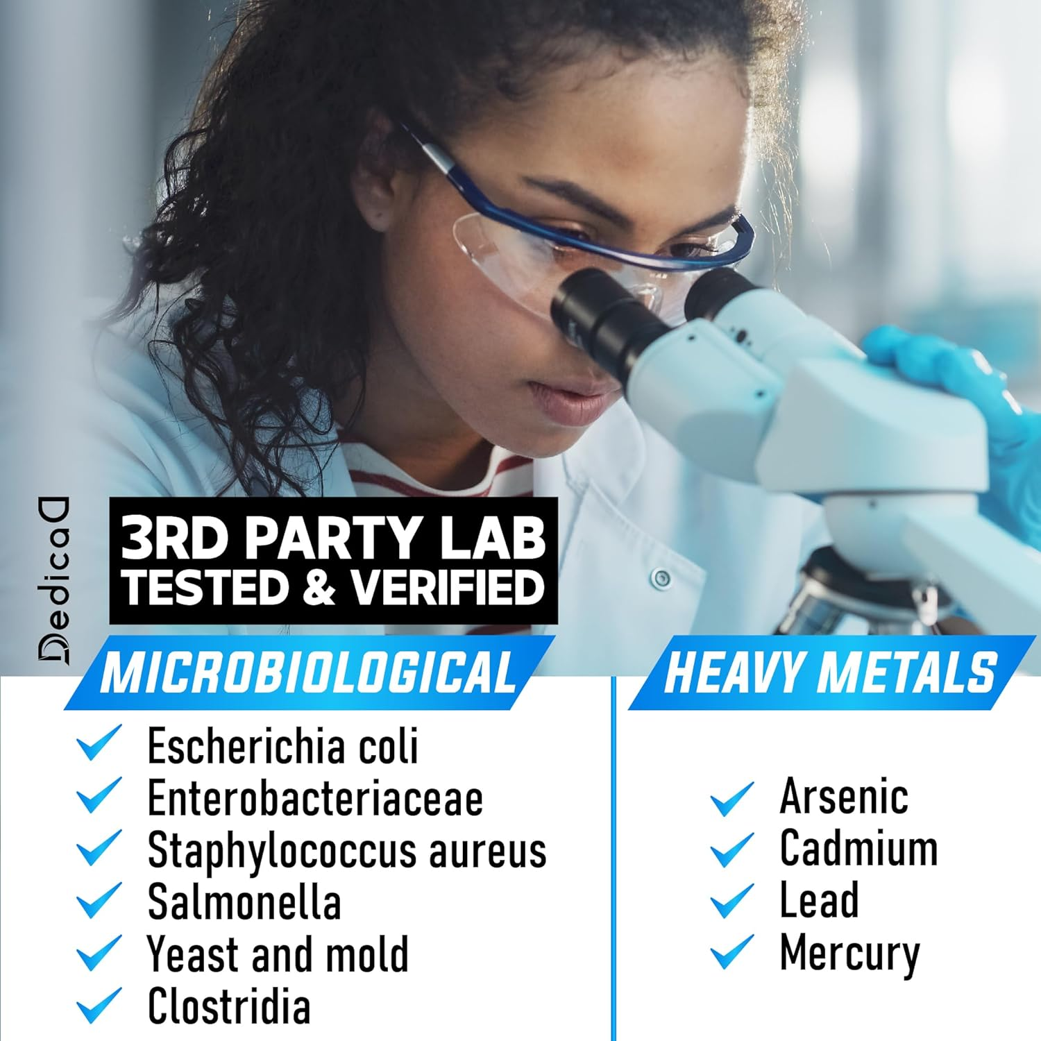 DEDICAD Acai Berry Extract Capsules - 5 Month Supply - Herbal Complex Supplement - plus Elderberry, Milk Thistle, Green Tea, Black Pepper - 150 Counts image number 1