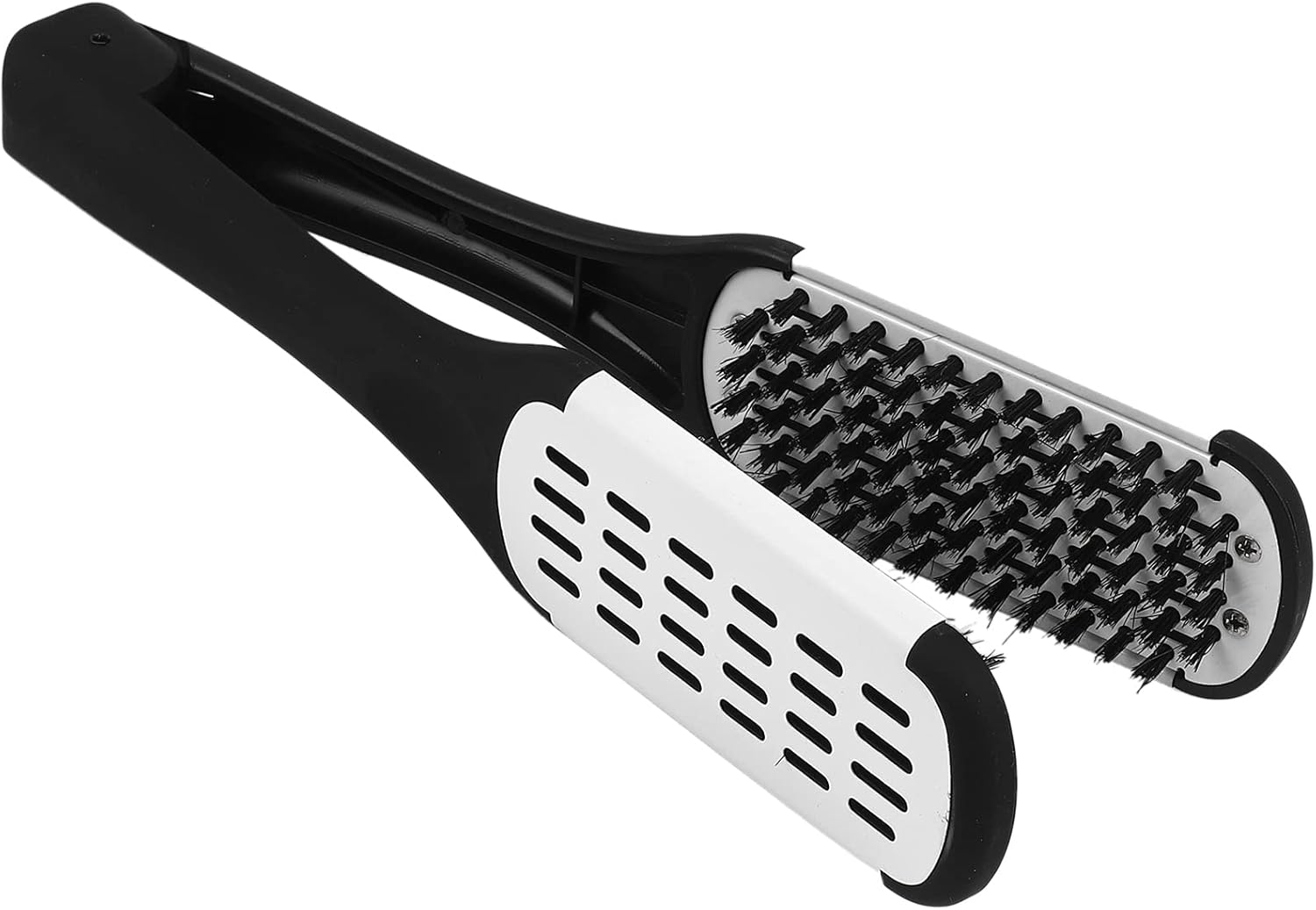 Professional Straightening Brush Hairdressing Tool Double-Sided Brush Hair Straightening image number 6