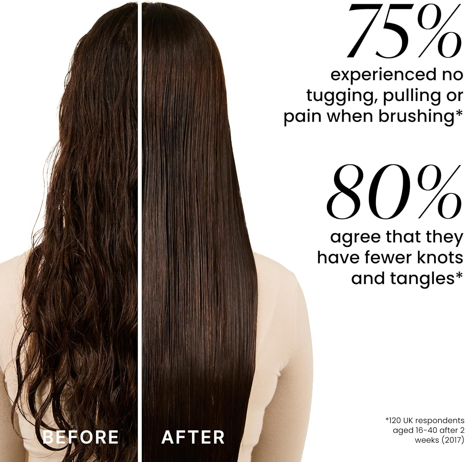 Tangle Teezer Wet Detangler, Large, Peach Glow image number 1