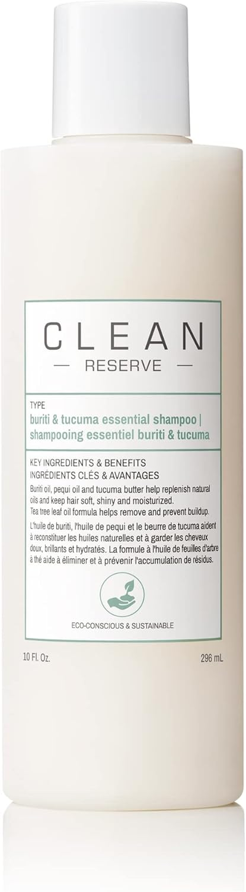 Clean Reserve Buriti and Tucuma Essential Hair Shampoo 269 Ml image number 5