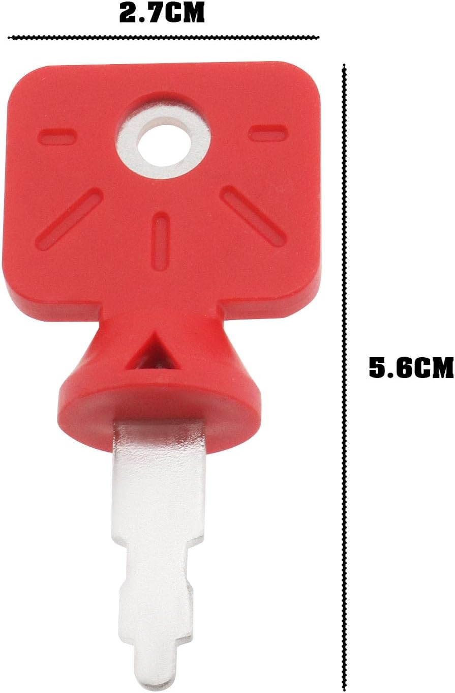 LT Easiyl 2Pcs Ignition Key Lawn Mower Ignition Start Key Replacement Part 532180331 180331 Compatible with Husqvarna Compatible with Craftsman image number 6