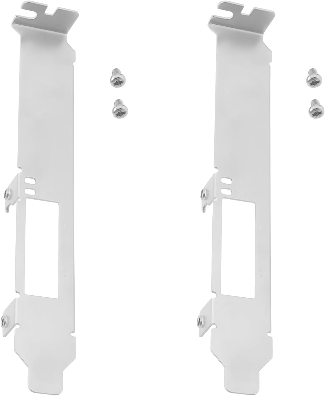Ecsing 2Pcs Full Height Network Cards Bracket with Screws Compatible with Mellanox CX312B MCX312B-XCCT/XCBT image number 6