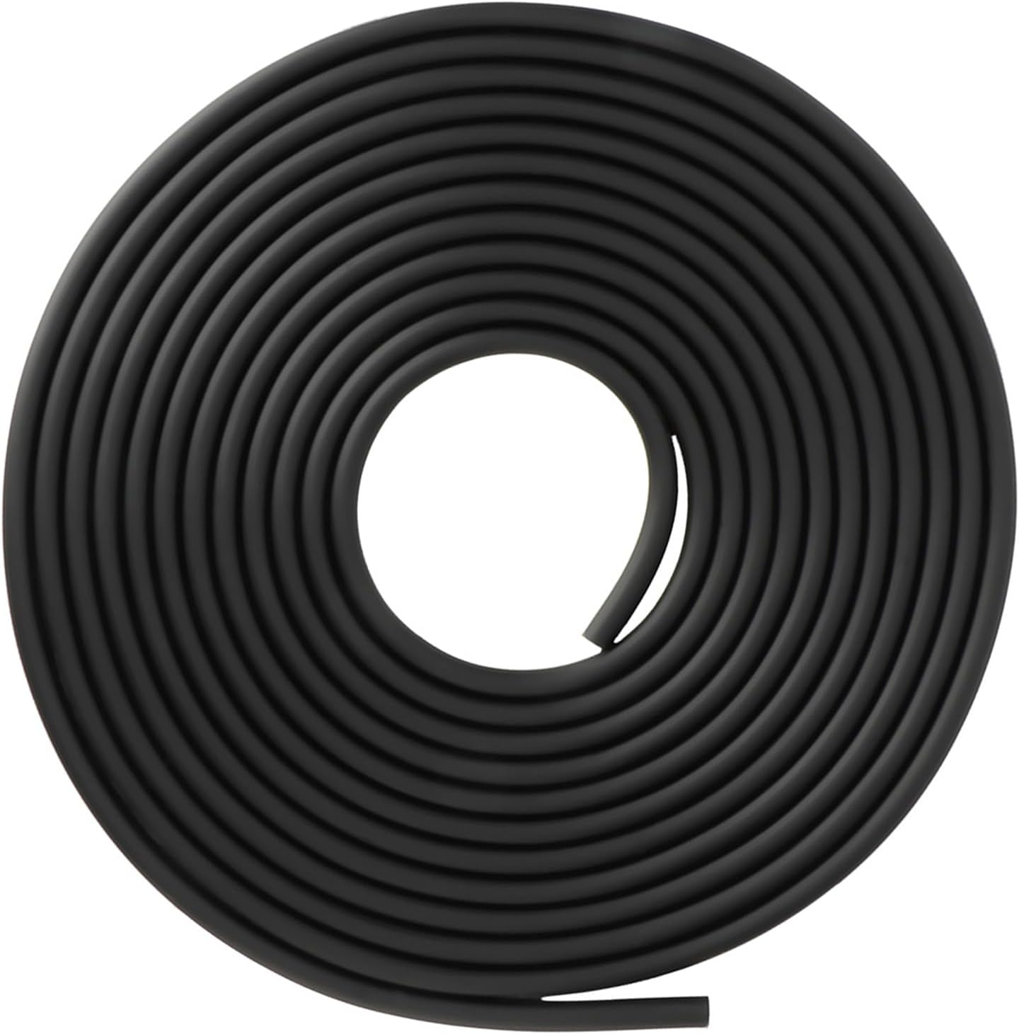 5M Sturdy Silicone Aquarium Air Pump Tube Oxygen Hose for Fish, Flexible and Colorful, for Fish, /Salt Water Environments (Black) image number 4