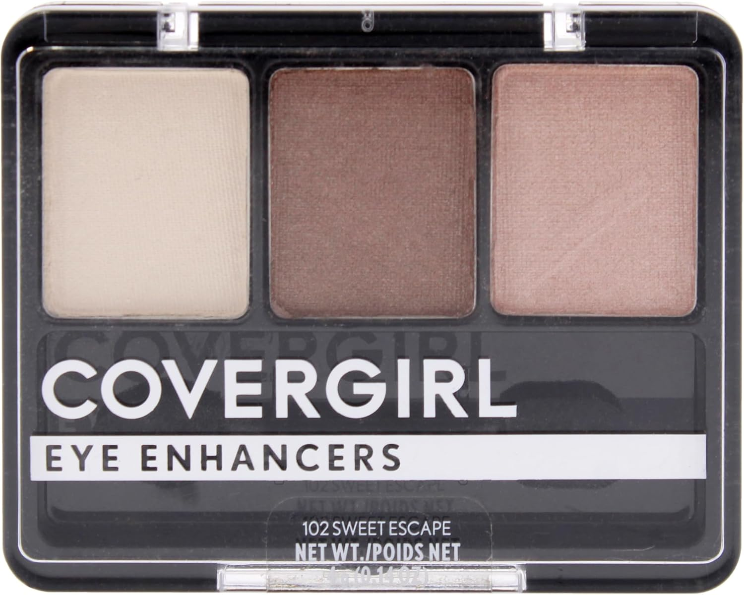 COVERGIRL - Eye Enhancers 4-Kit Eyeshadow, Silky, Sheer Formula, Double Ended Applicator, 100% Cruelty-Free