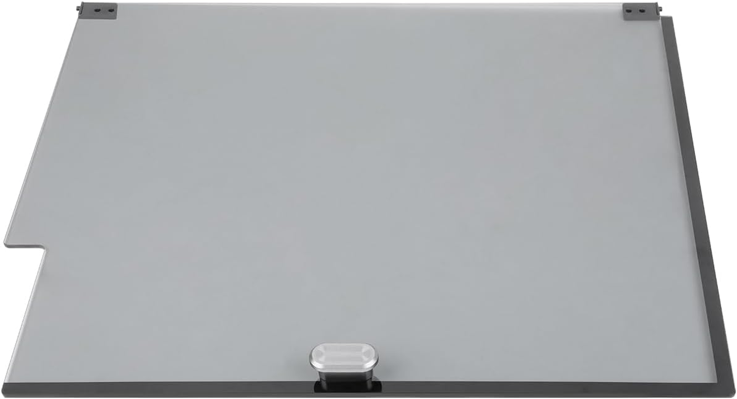 Creality K1 Max Front Door Kit, Front Door Kit_447&times;382&times;3_Glass_50% Transparent Black image number 3