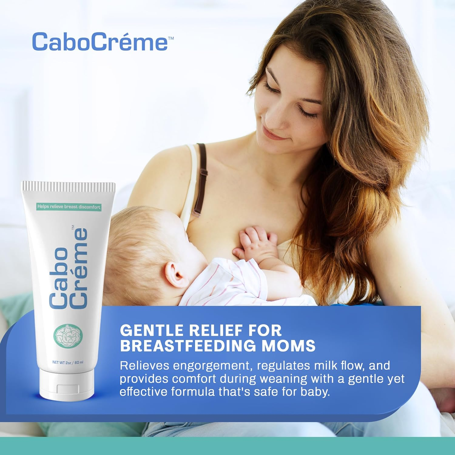 Cabbage Breast Cream for Tenderness & Engorgement Relief &ndash; Weaning Support &ndash; Helps Dry up Breast Milk &ndash; Postpartum Essential &ndash; OB-GYN Created & Mum-Approved &ndash; 60G image number 3