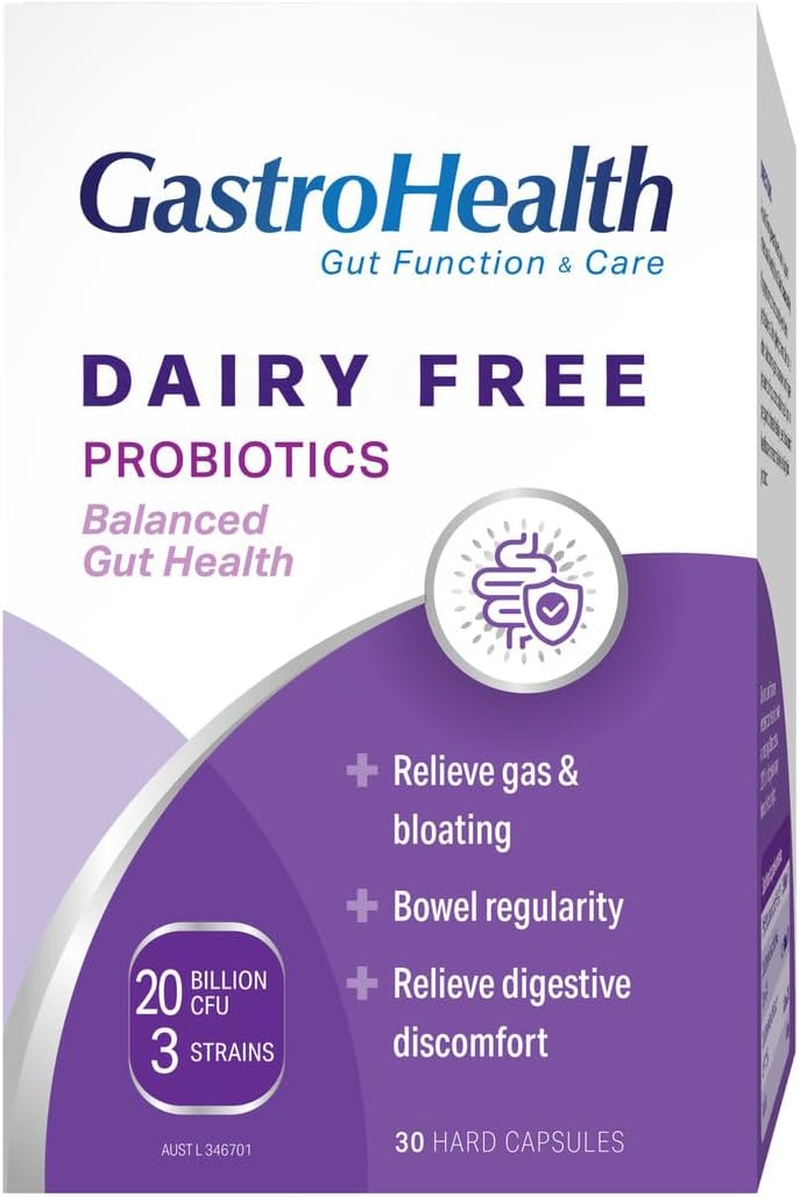Naturopathica Gastrohealth Dairy Free Probiotic Supplement 30 Capsules