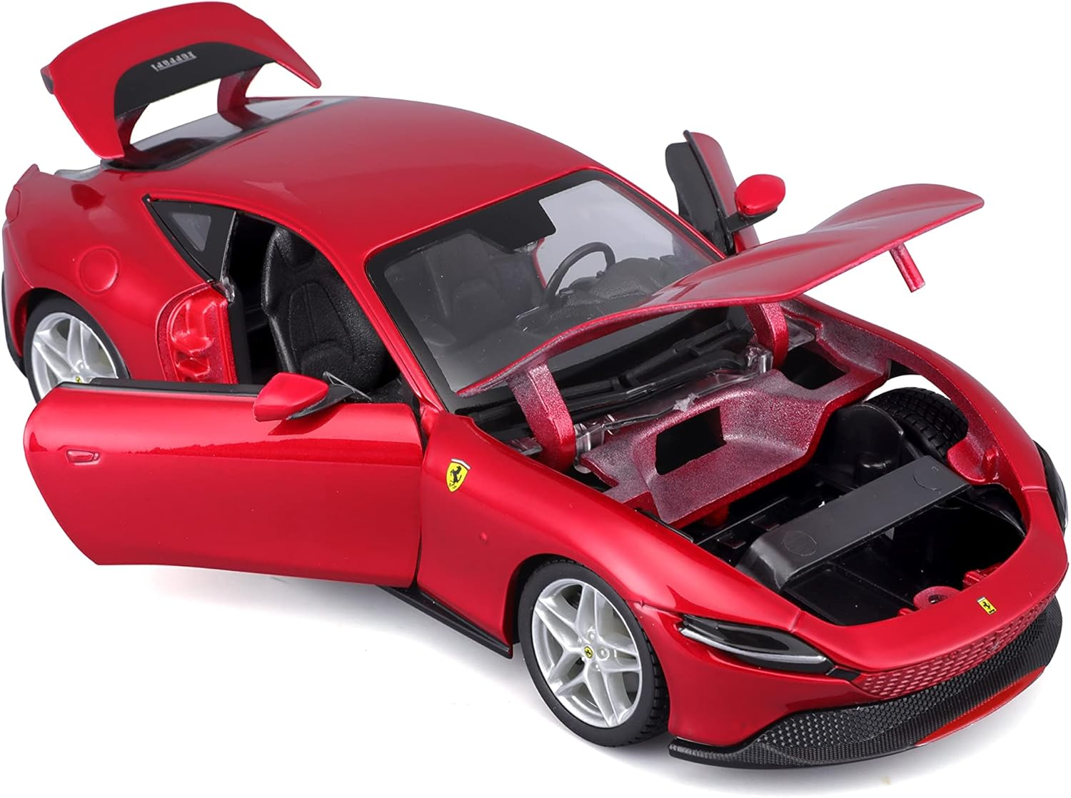 Maisto 1:24 Assembly Line Ferrari Roma, Red image number 4
