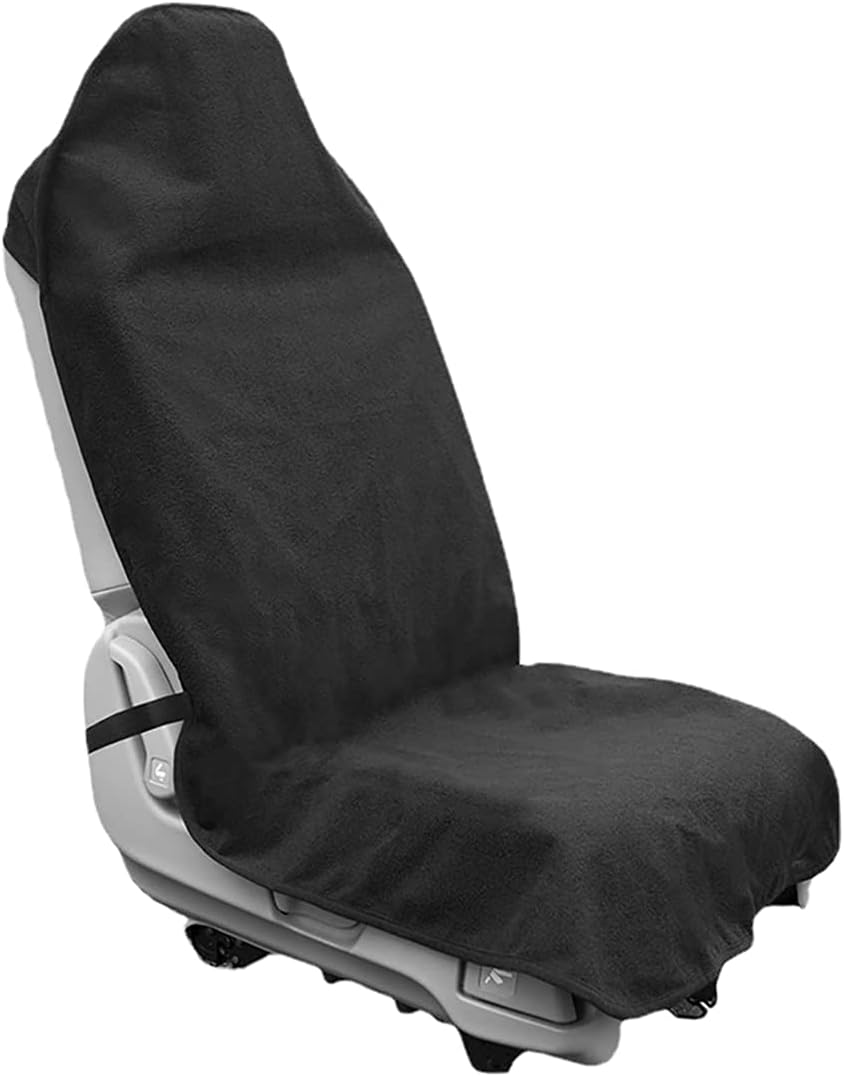Machine Washable Towel Seat Cover, Anti-Slip, Waterproof Sweat Proof Super Absorb Car, Truck, SUV Seat Cover image number 3
