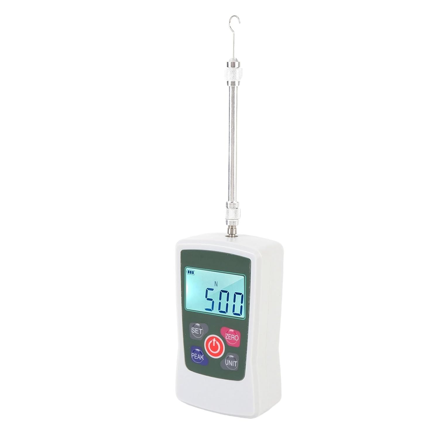 50N Digital Force Gauges, Push Pull Gauges with Backlit Screen & Storage Box/Cover, Portable Force Meter with N/Kg/Lb/Oz Units, Push and Pull Tester Meter for Tension Compression image number 1