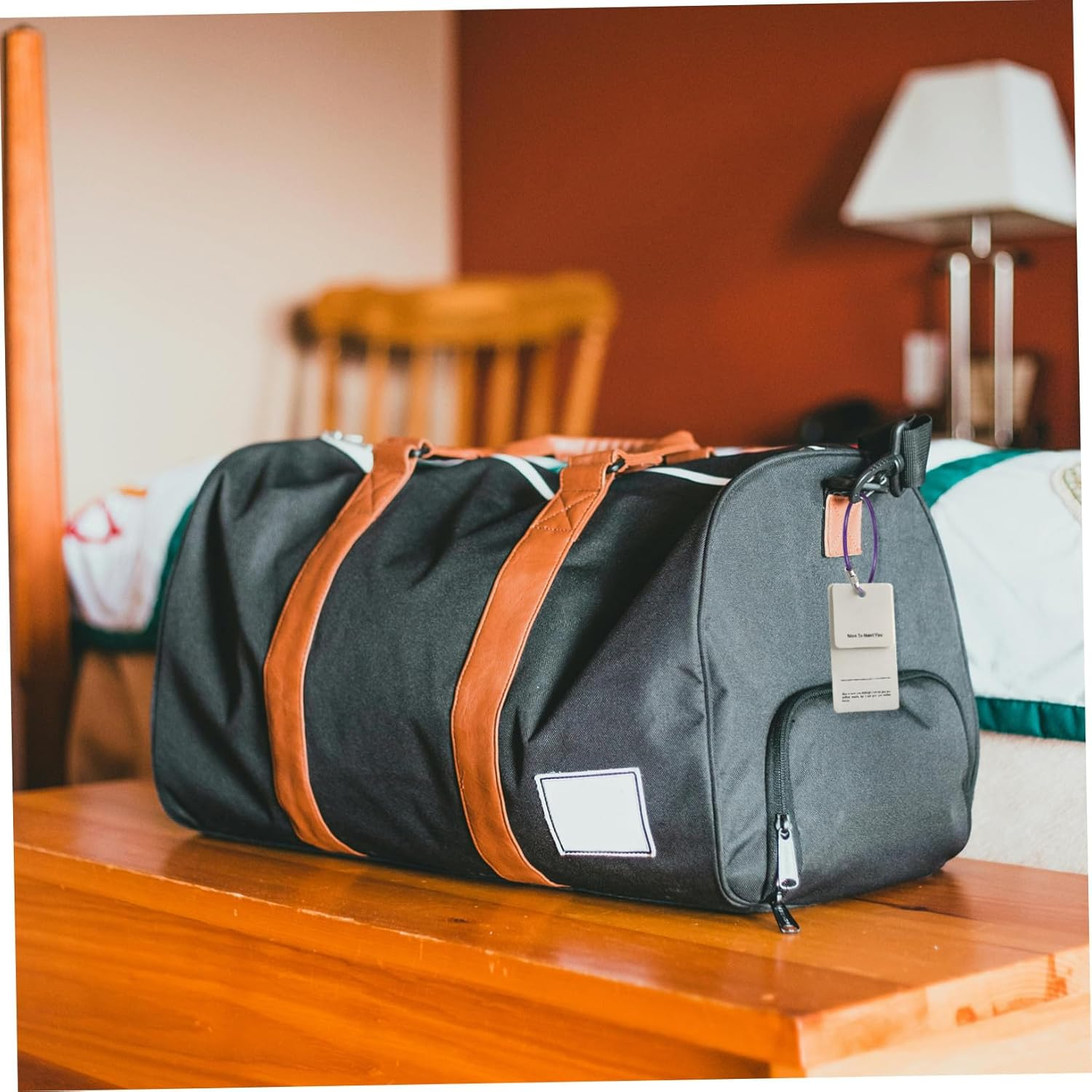 SEWACC 16Pcs Heavy Duty Wire Key Chain Stainless Steel Cable Portable for Outdoor Luggage Tags and Keys