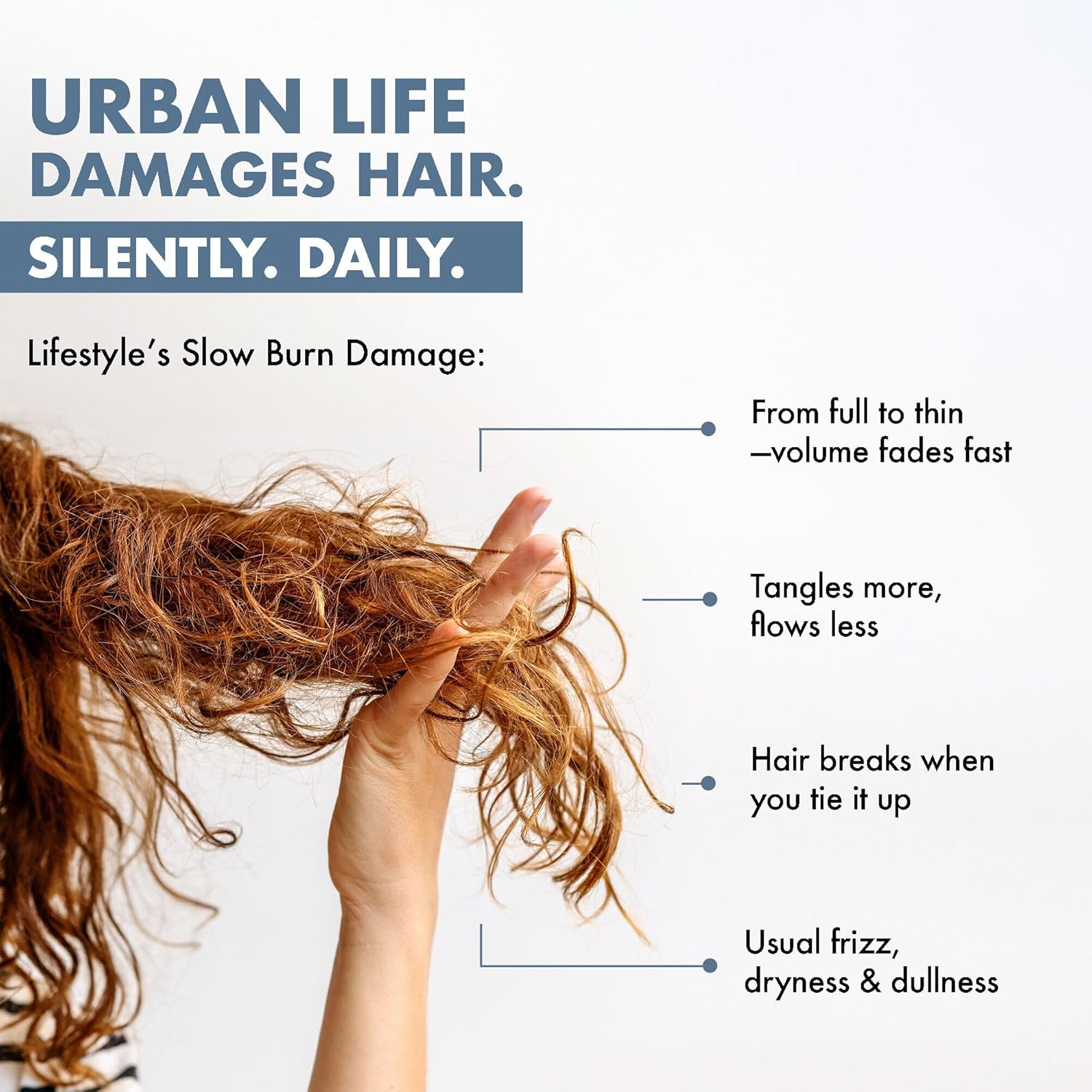 Thriveco Hair Healing Conditioner, Heals Damaged Caused by Treatment, Reduces Frizz & Breakages, with Hyaplex Hair Bonding Tech, High Moisture and Hydration, Sulphates and Parabens Free, 250 Ml