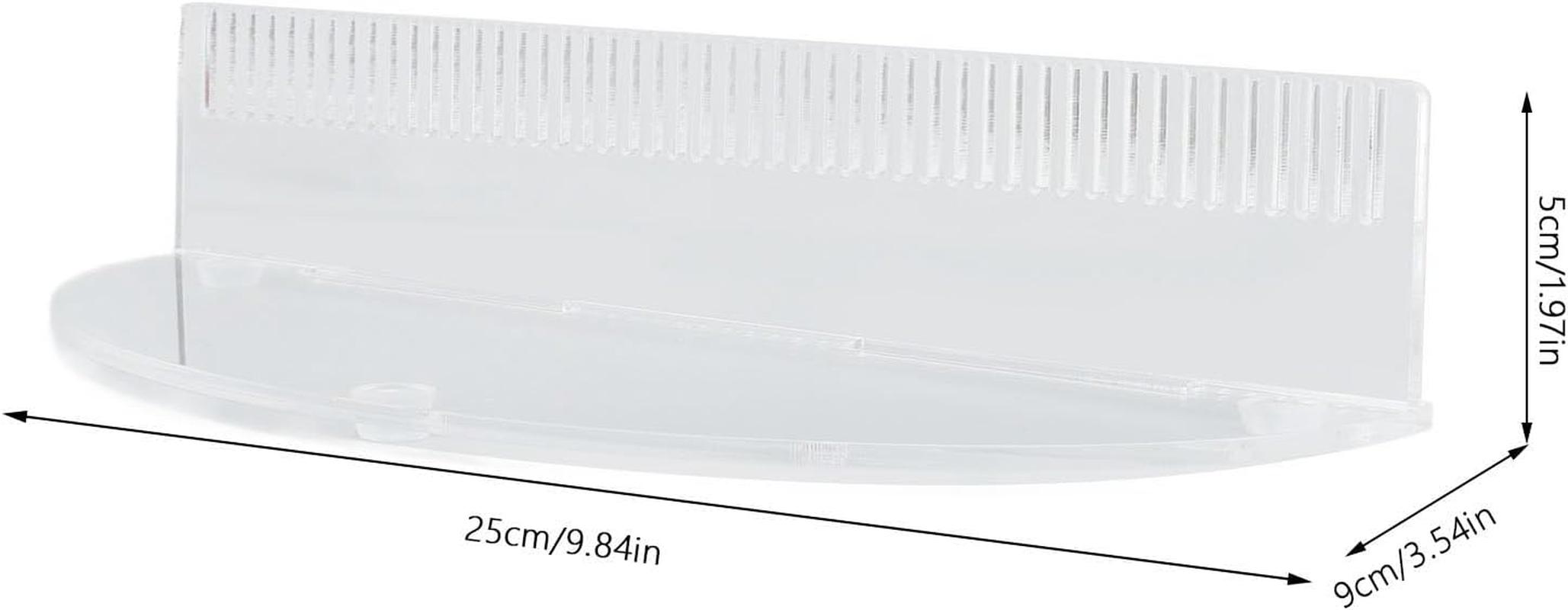 Hair Extension Holder, Portable Hair Extension Hanger, Reusable Hairpiece Storage Rack for Washing Drying Coloring Styling Weaving (Transparent)