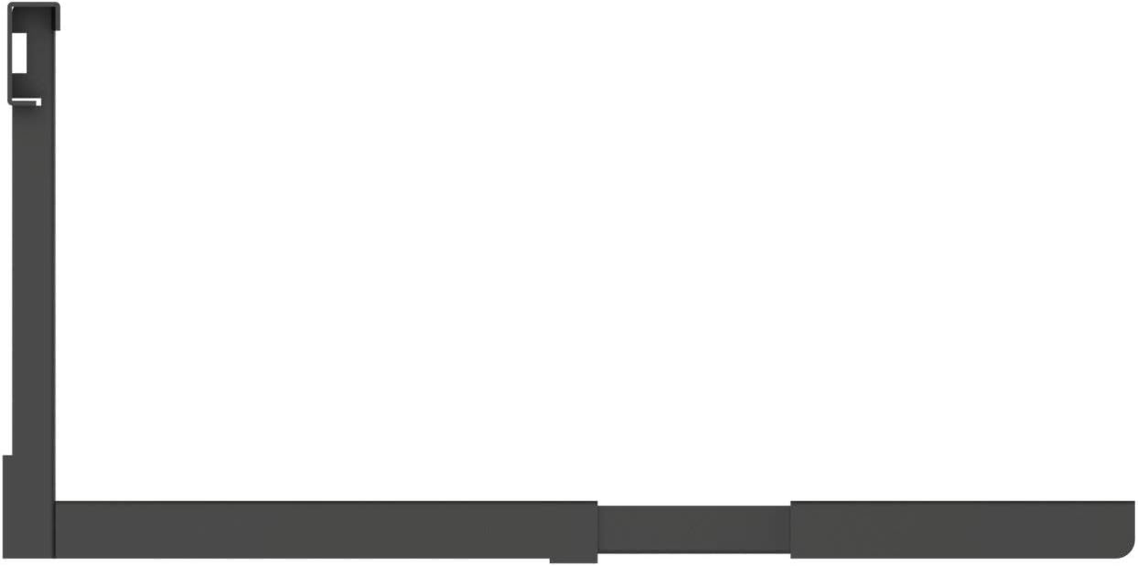 Deleycon Universal Microwave Wall Mount Microwave up to 35 Kg Extendable up to 53.5 Cm Oven Wall Mount Grill Oven Coffee Machines Black image number 6