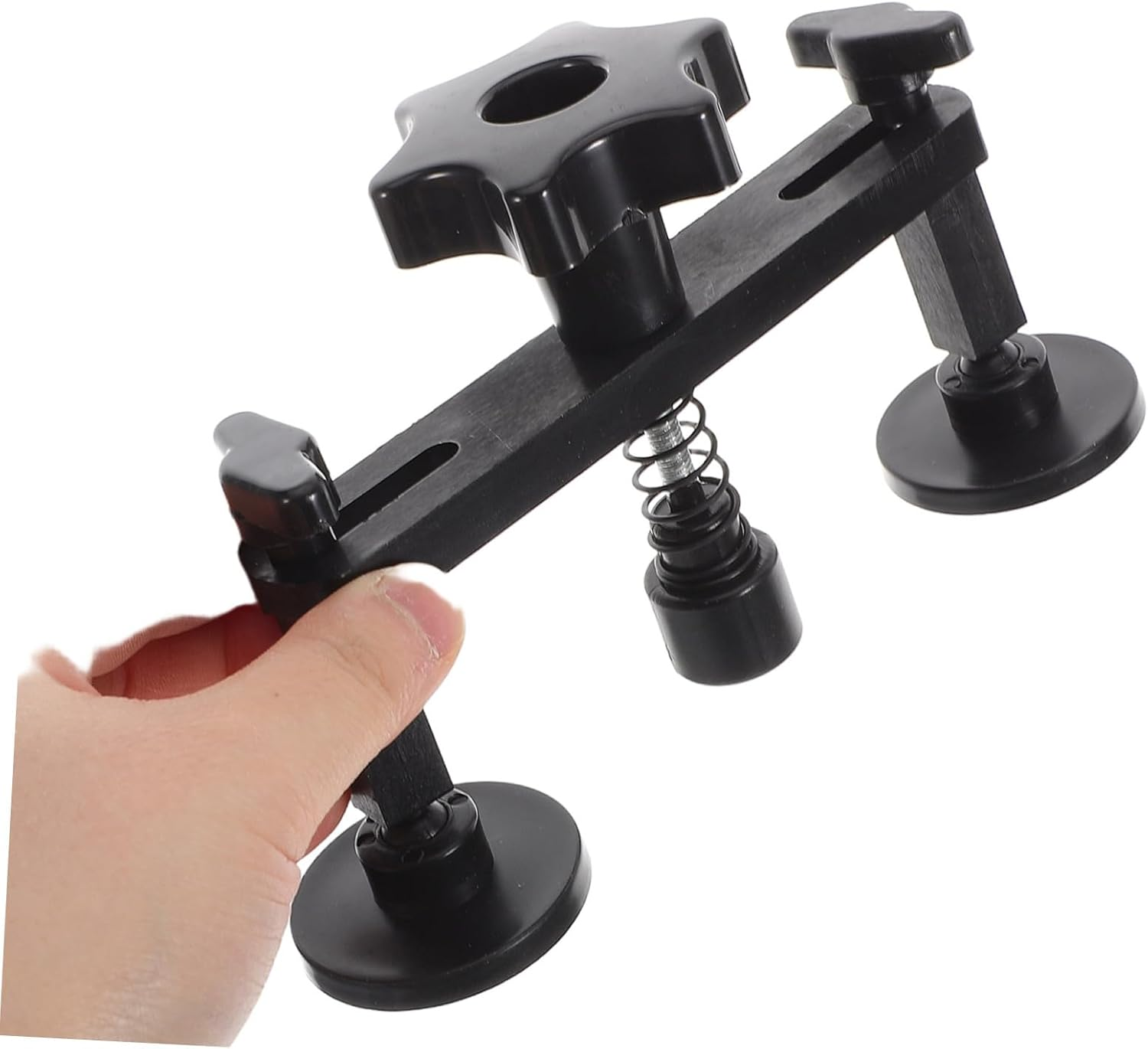 DINHEAROM Dent Tool Kit Suction Cup and 18 Black Glue Tabs for Small and Large Automotive Dents, Hail Damage Repair Set Suitable for Car Bodywork Maintenance image number 6