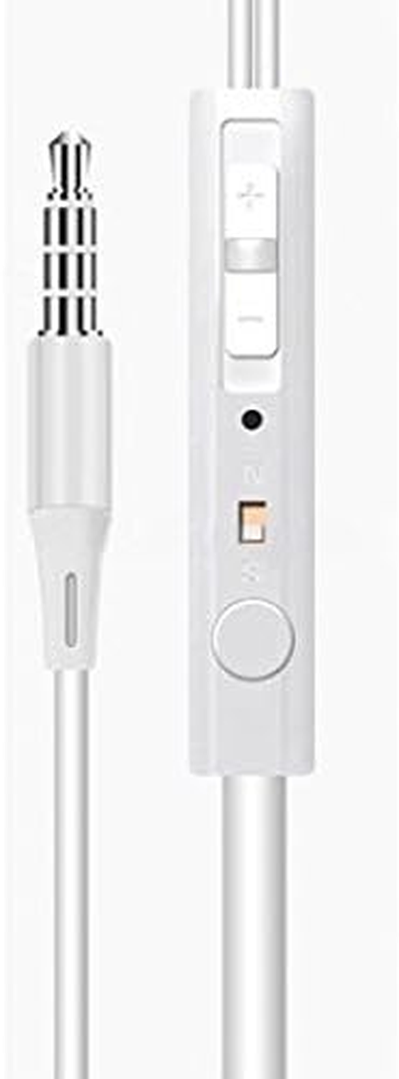 System-S 53234608 Anti-Radiation Headset with Sound Tube Smartphone Mobile Phone Tablet PC White image number 2