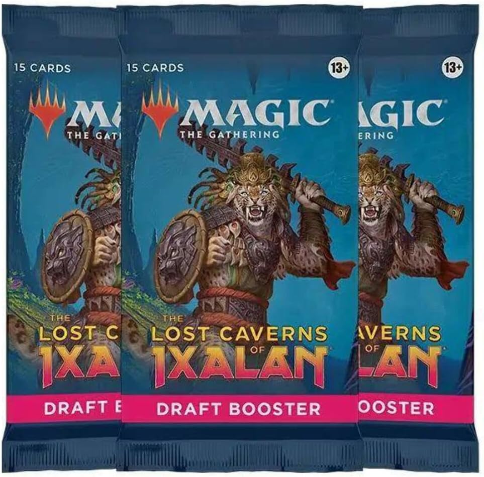 Magic the Gathering: Lost Caverns of IXALAN PRELEASE Pack - 6 Draft Packs, Promos, Dice image number 4