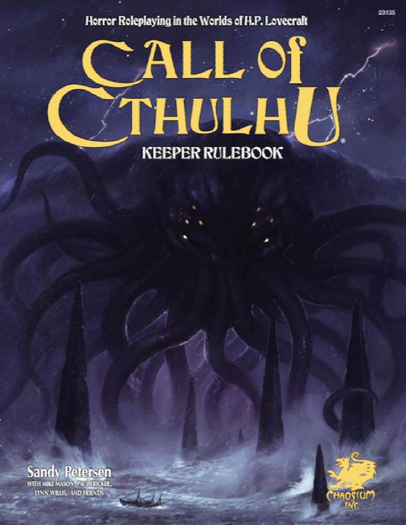 Call of Cthulhu Rpg Keeper Rulebook: Horror Roleplaying in the Worlds of H.P. Lovecraft (Call of Cthulhu Roleplaying)