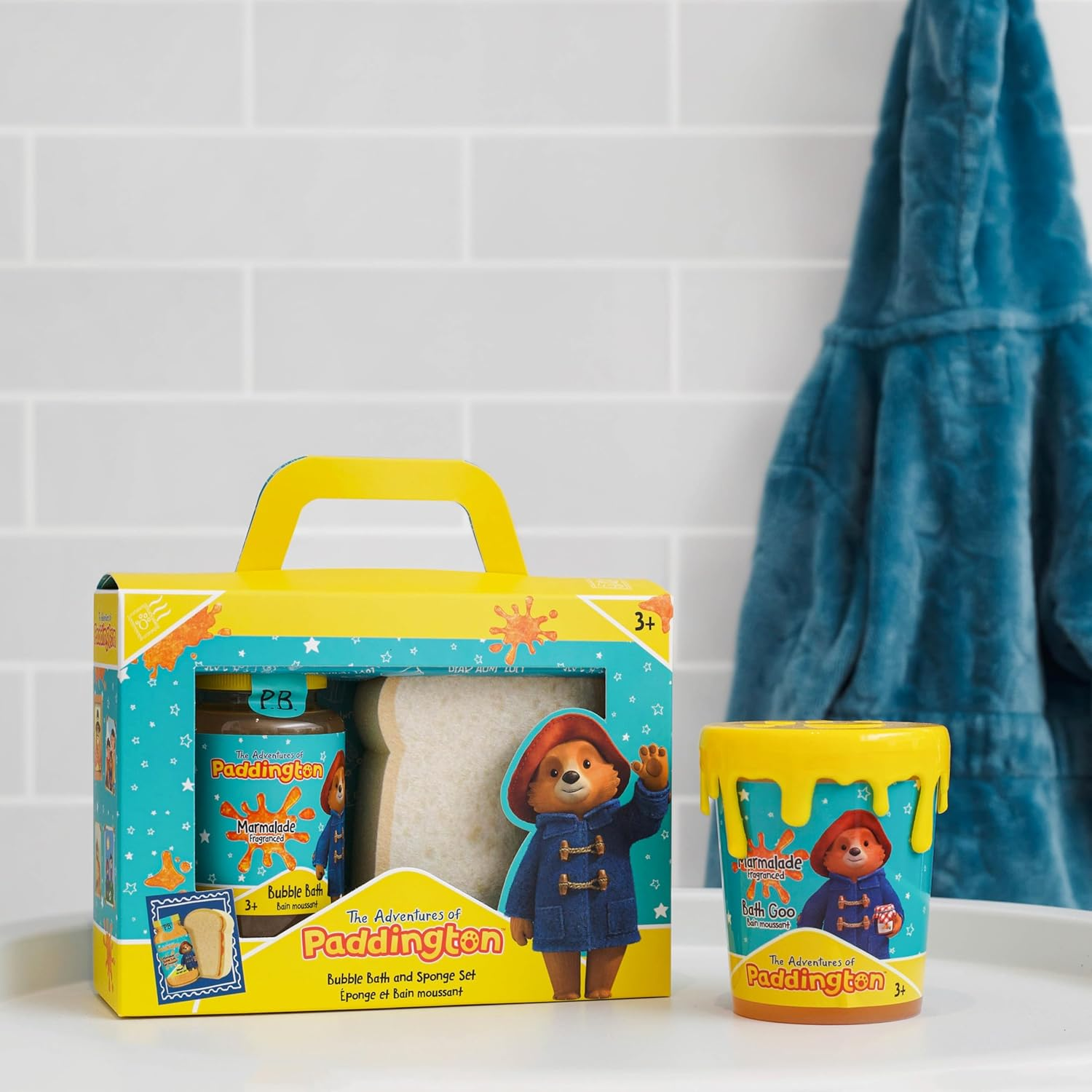 Paddington Bear Marmalade Sandwich Gift Set - Children'S Bubble Bath and Bath Sponge - Children'S Gift image number 4