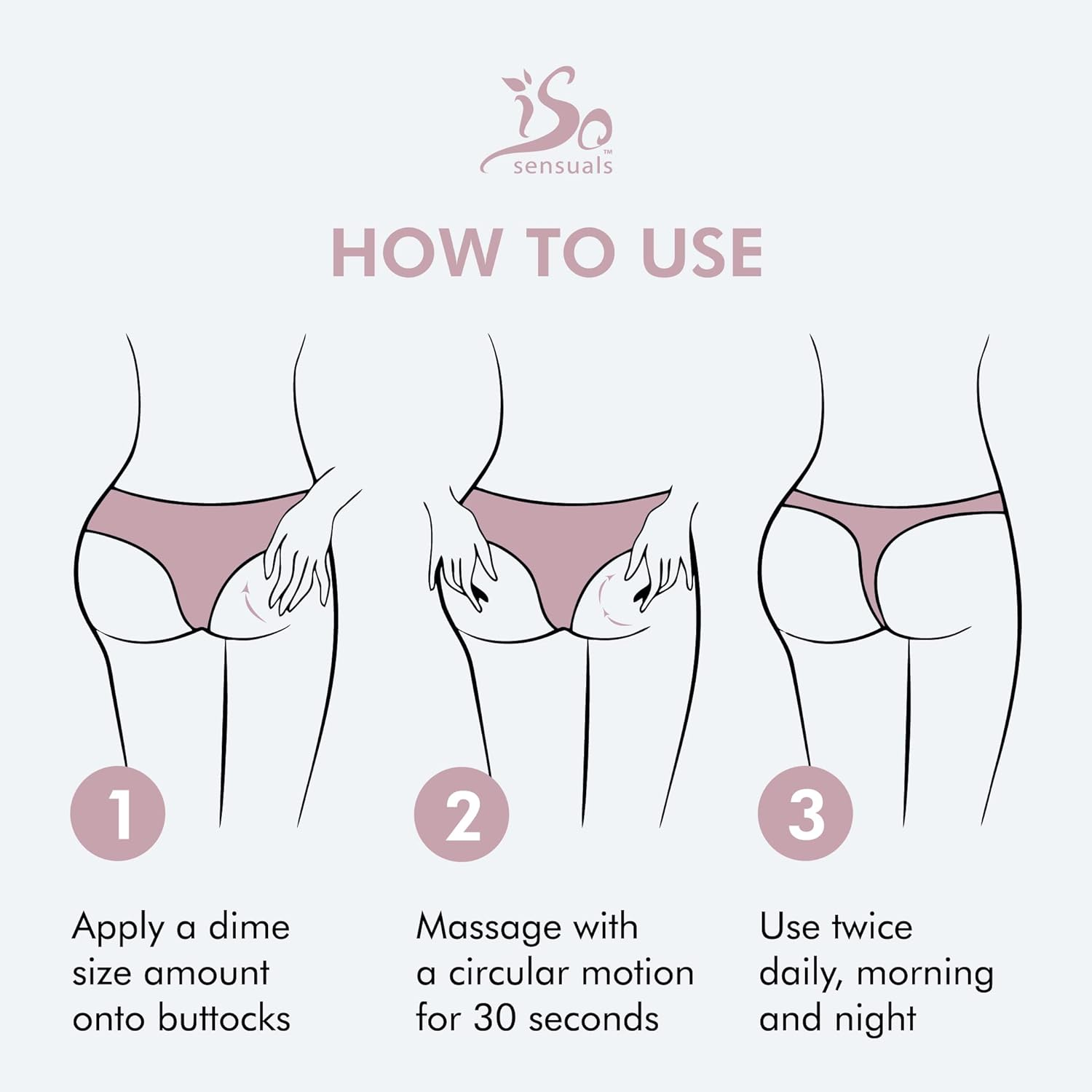 Isosensuals CURVE | Butt Enhancement Cream - 1 Bottle image number 5