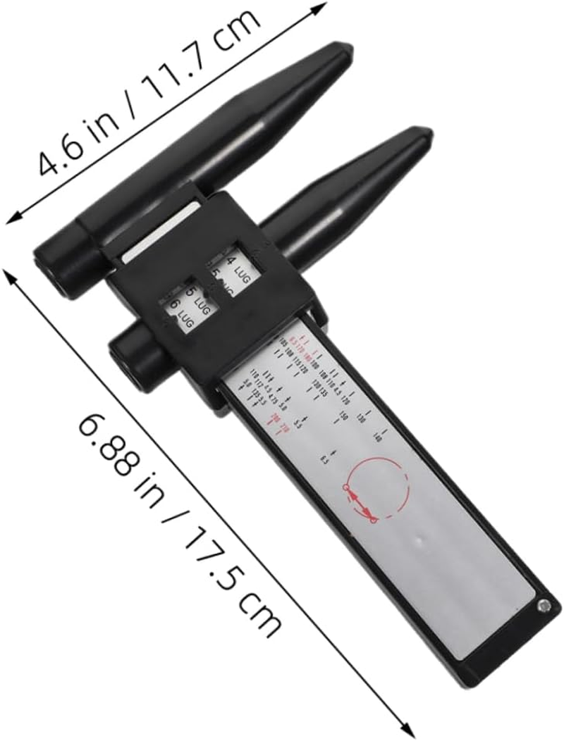 BESTOYARD Position Ruler for Precise Wheel Hub Measurement Engineering Tool for Modifications Woodworking and Automotive Applications image number 4