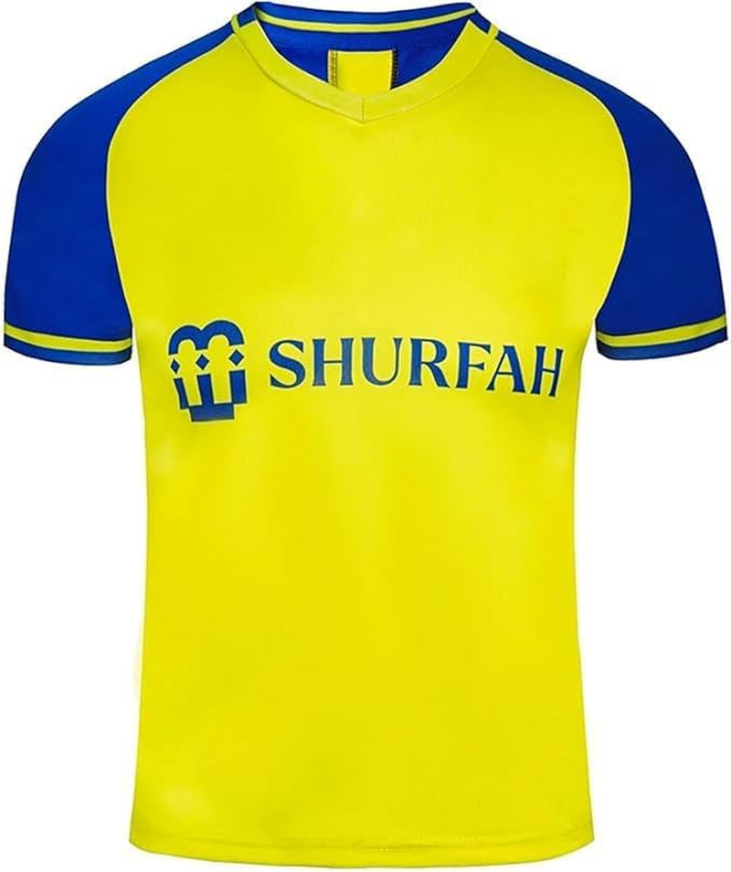 Soccer Jerseys #7 Kid Jersey #7 Jersey Youth Kid Soccer Jersey, T-Shirt Trunks Socks (Yellow) image number 1