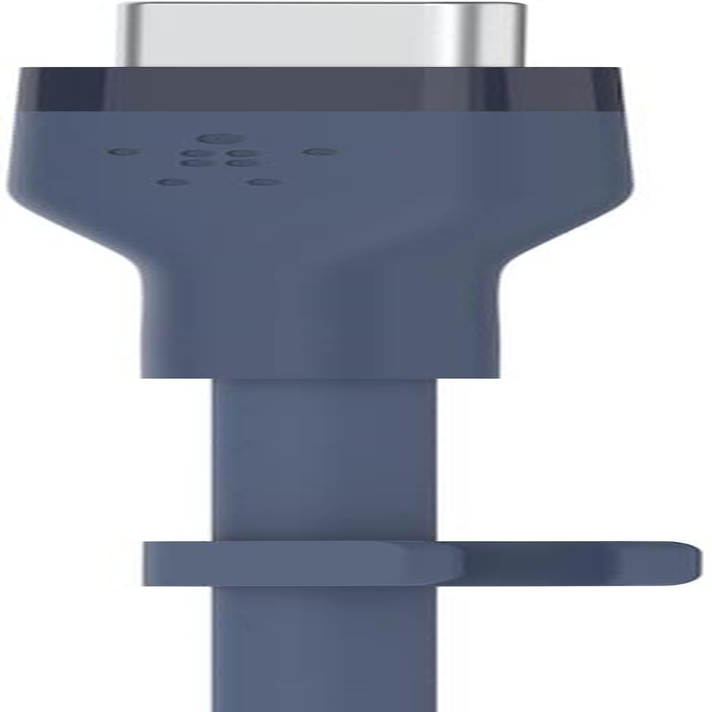 Belkin Boostcharge Flex Silicone USB C Charger Cable, USB-IF Certified USB Type C to USB Type C Charging Cable for Iphone 16, 15, Galaxy S24, S23, Ipad, Macbook, Note, Pixel and More - 1M, Blue image number 5