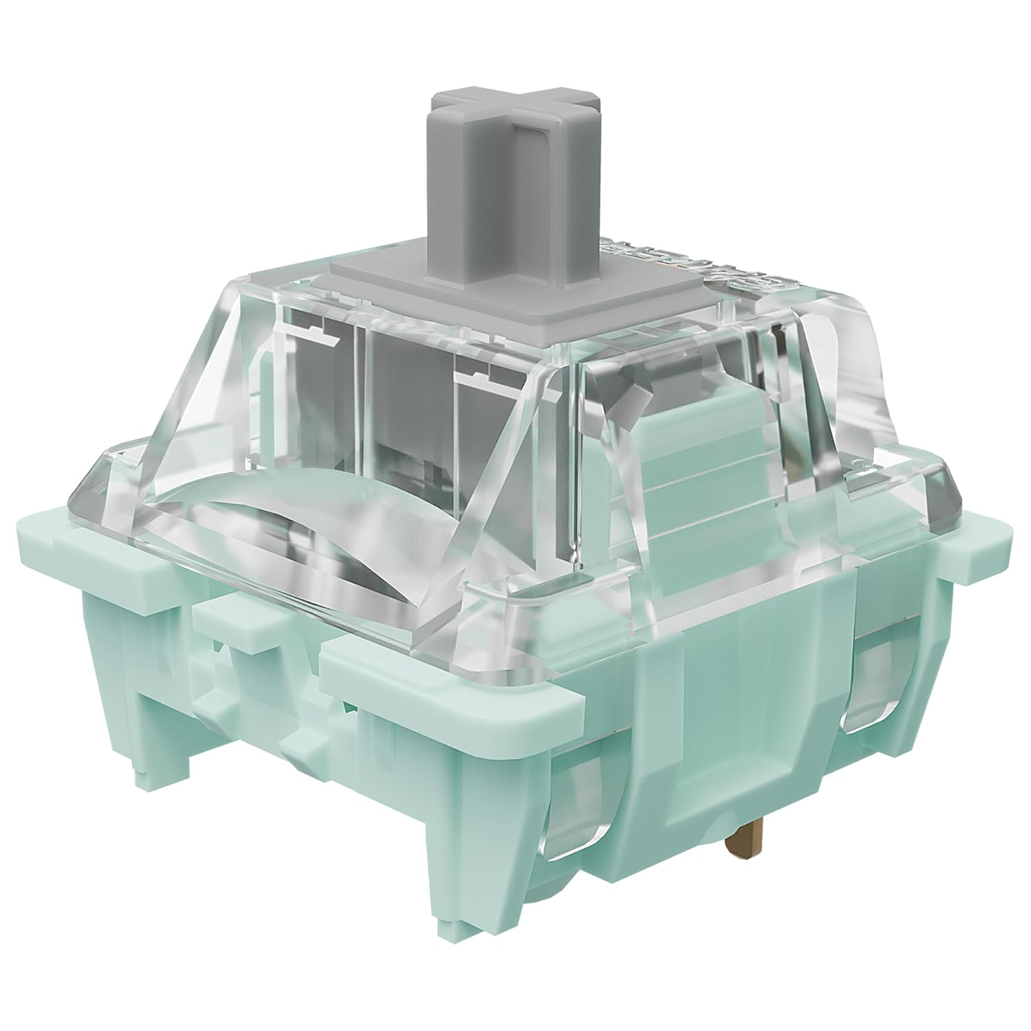 Gateron Jade 3.0 Seriesbrown Mechanical Keyboard Switches - Tactile & Balanced for Versatile Typing & Gaming - 55G Actuation Force -72Pcs