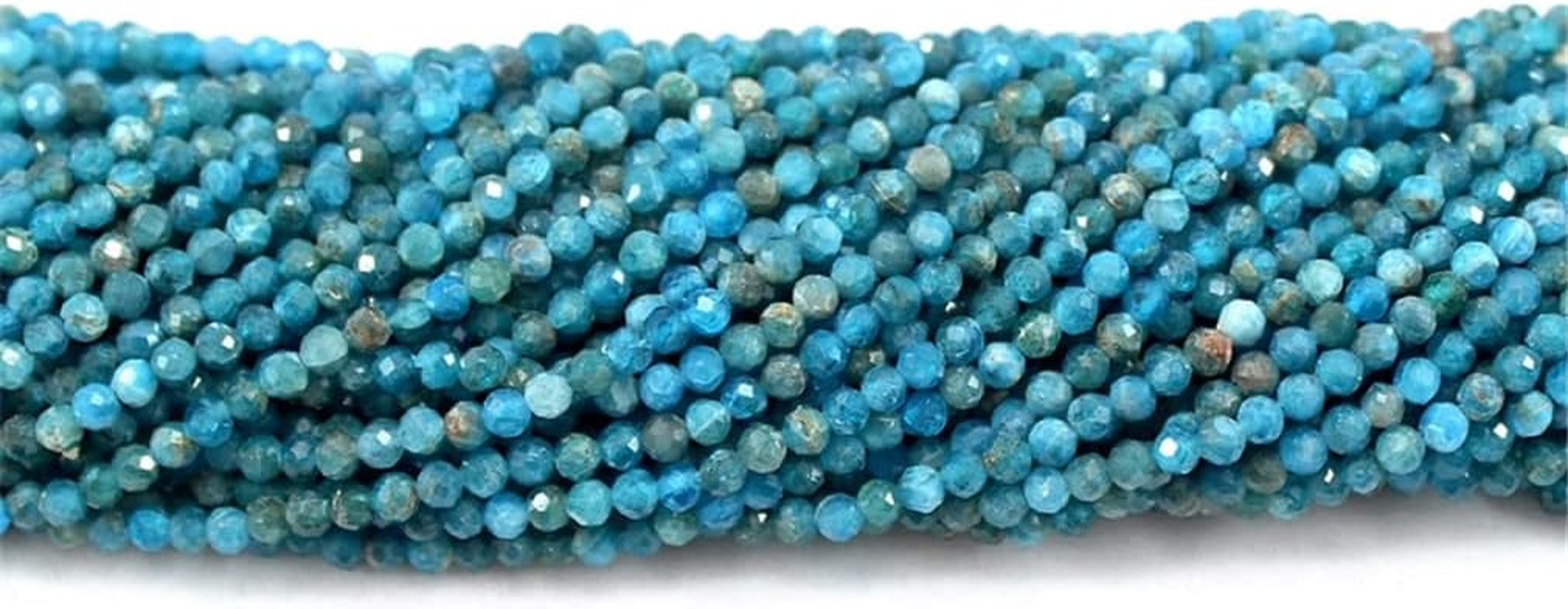 Natural Faceted Stone Moonstone Tourmaline round Loose Small Beads Jewelry Making image number 2