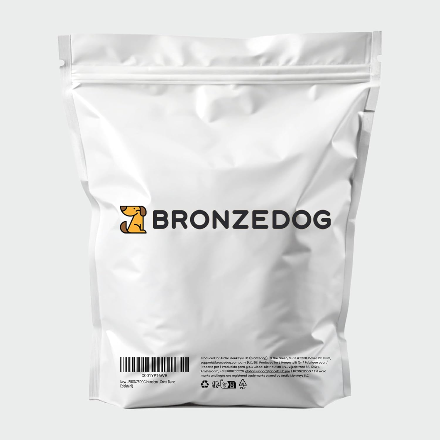 Bronzedog Metal Wire Basket Dog Muzzle Great Dane Mastiff Leather Adjustable Muzzles for Large Dogs (XL) image number 2