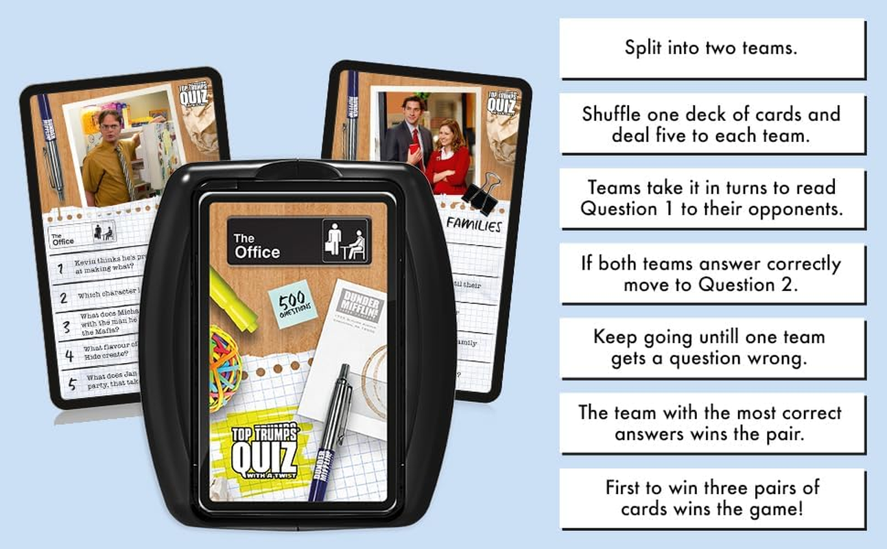 The Office - Top Trumps Quiz - 500 Questions - Humor image number 3