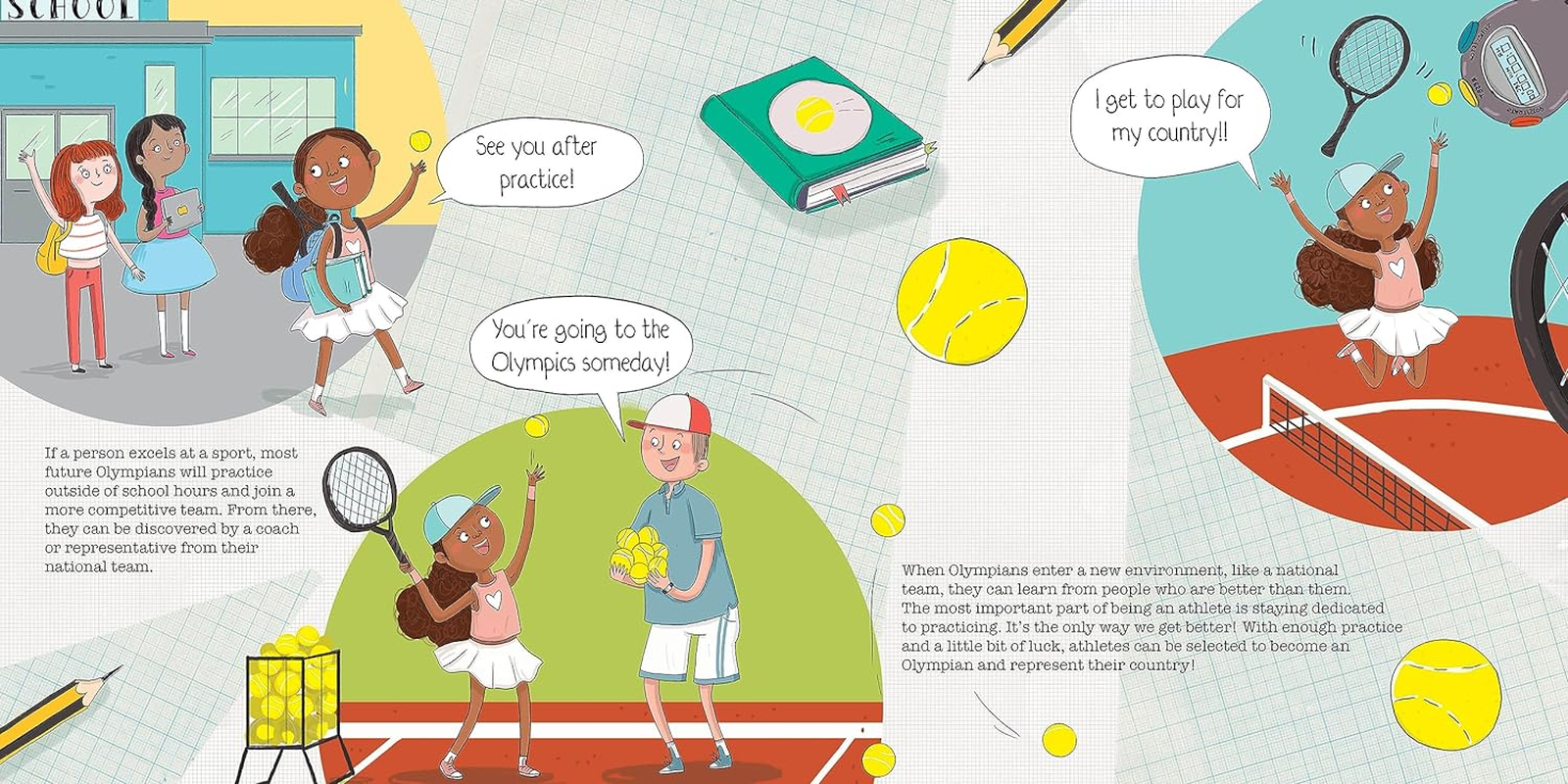 How Do You Become an Olympian?: a Book about the Olympics and Olympic Athletes image number 6