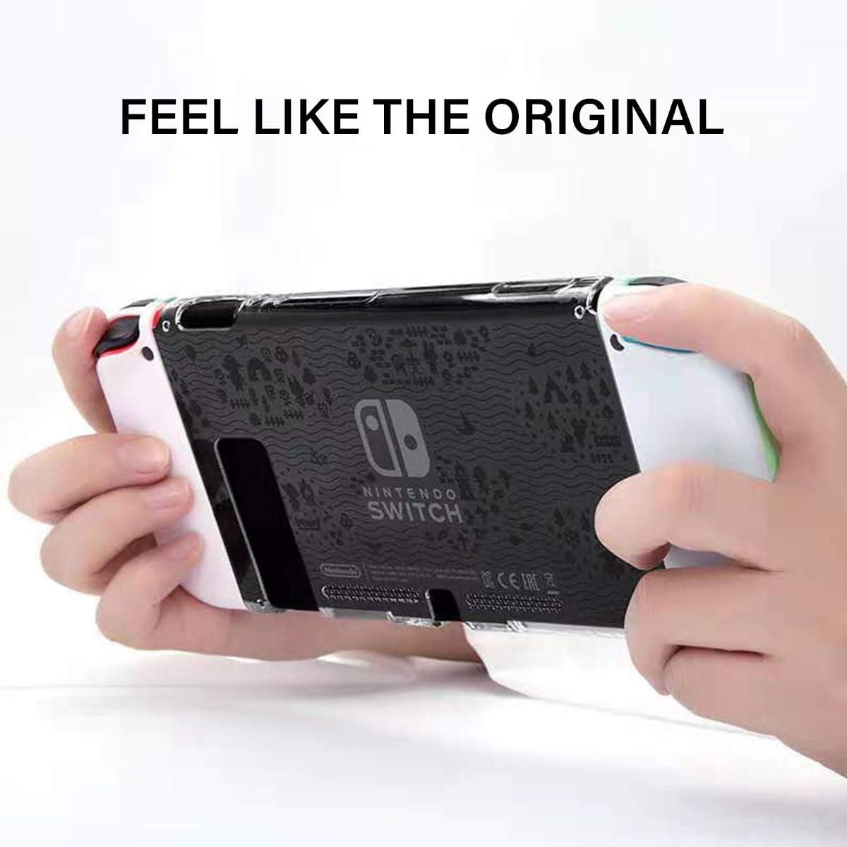 Switch Case for Nintendo Switch Case Dockable with Screen Protector Protective Case Cover for Nintendo Switch Tempered Glass Screen Protector (Custom Made01)