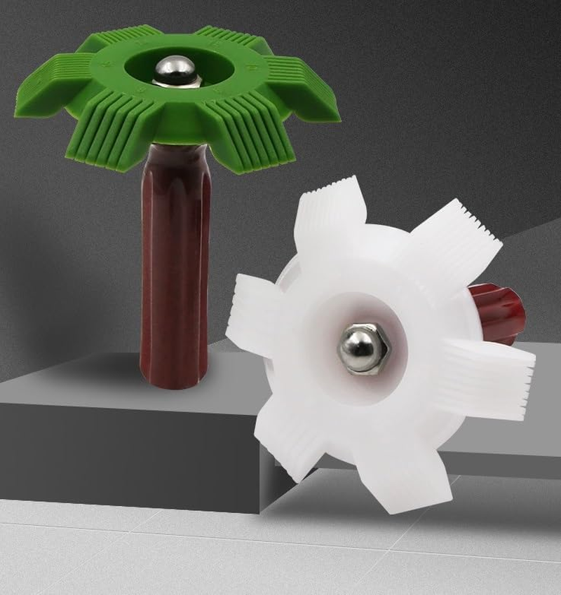 Air Conditioner Fin Comb Radiator Condenser AC Fin Straightener Cleaner Repair Tool Air Conditioning Brush Accessory for Cleaning Car Automotive Refrigeration Radiator Evaporator (White, One Size) image number 3