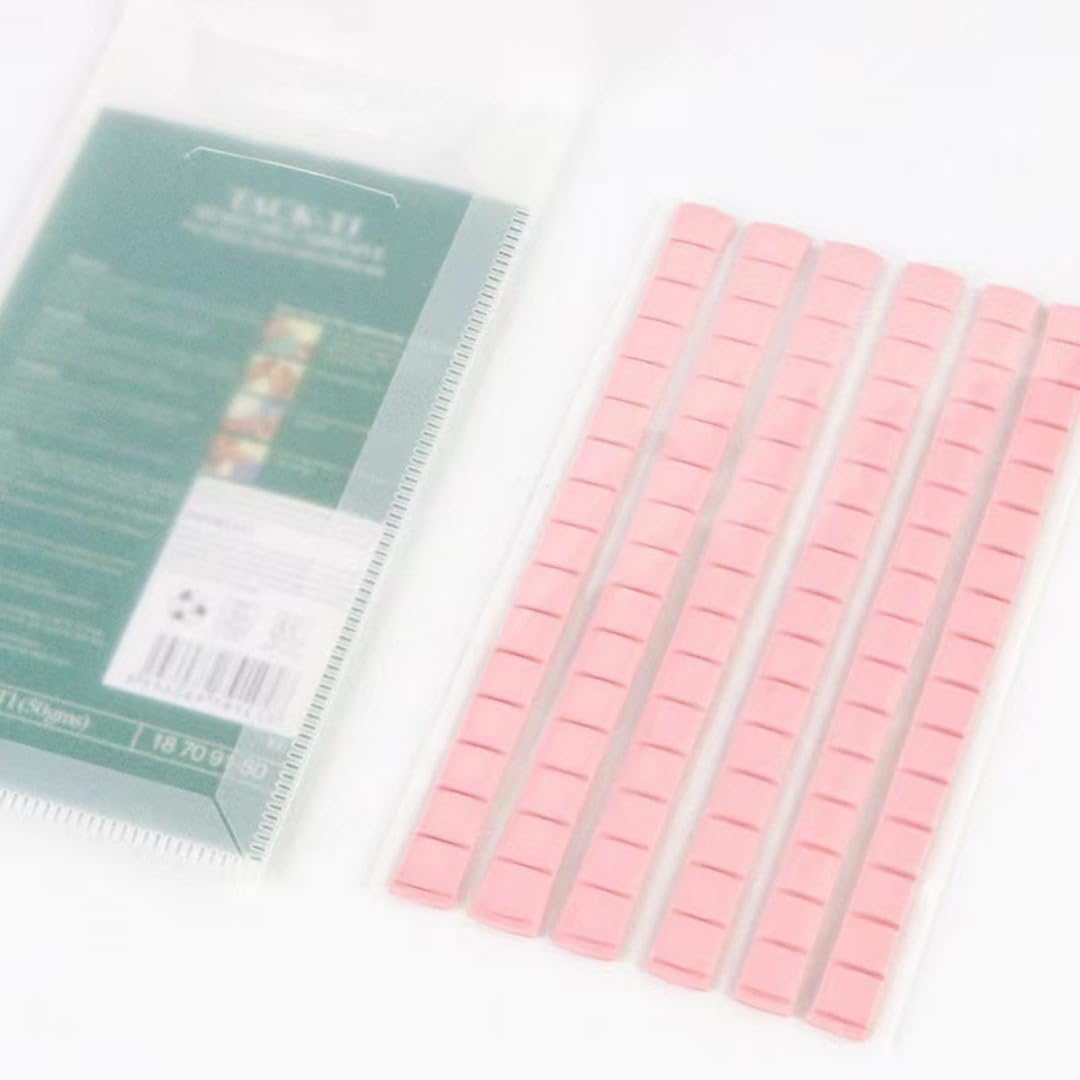 288 Pcs Removable Poster Adhesive Putty Multipurpose Mounting Tacky Putty, Reusable Wall Safe Tack Putty for Hanging Pictures Poster Art Photography Museum (Light Blue, White, Pink) image number 2