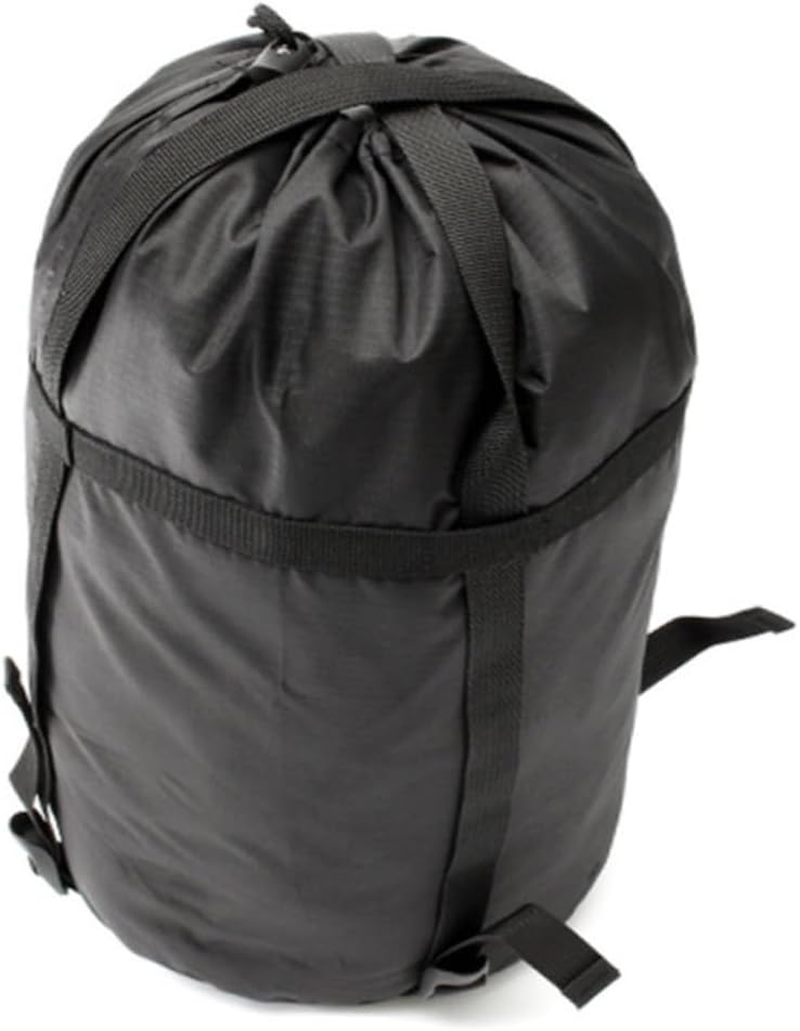 VINTORKY 2Pcs Compression Bags for Camping Hiking Backpacking Portable Storage Sacks with Straps Quilts Organizer for Outdoor Trekking and Travel