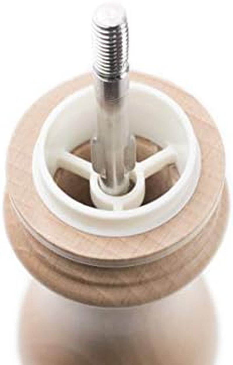 PEUGEOT - Paris U'Select Salt Mill 22 Cm- 9 In- 6 Predefined Grind Settings - Powdered Salt Innovation, Zirlion Mechanism - Pefc-Certified Wood - Made in France - Natural image number 4