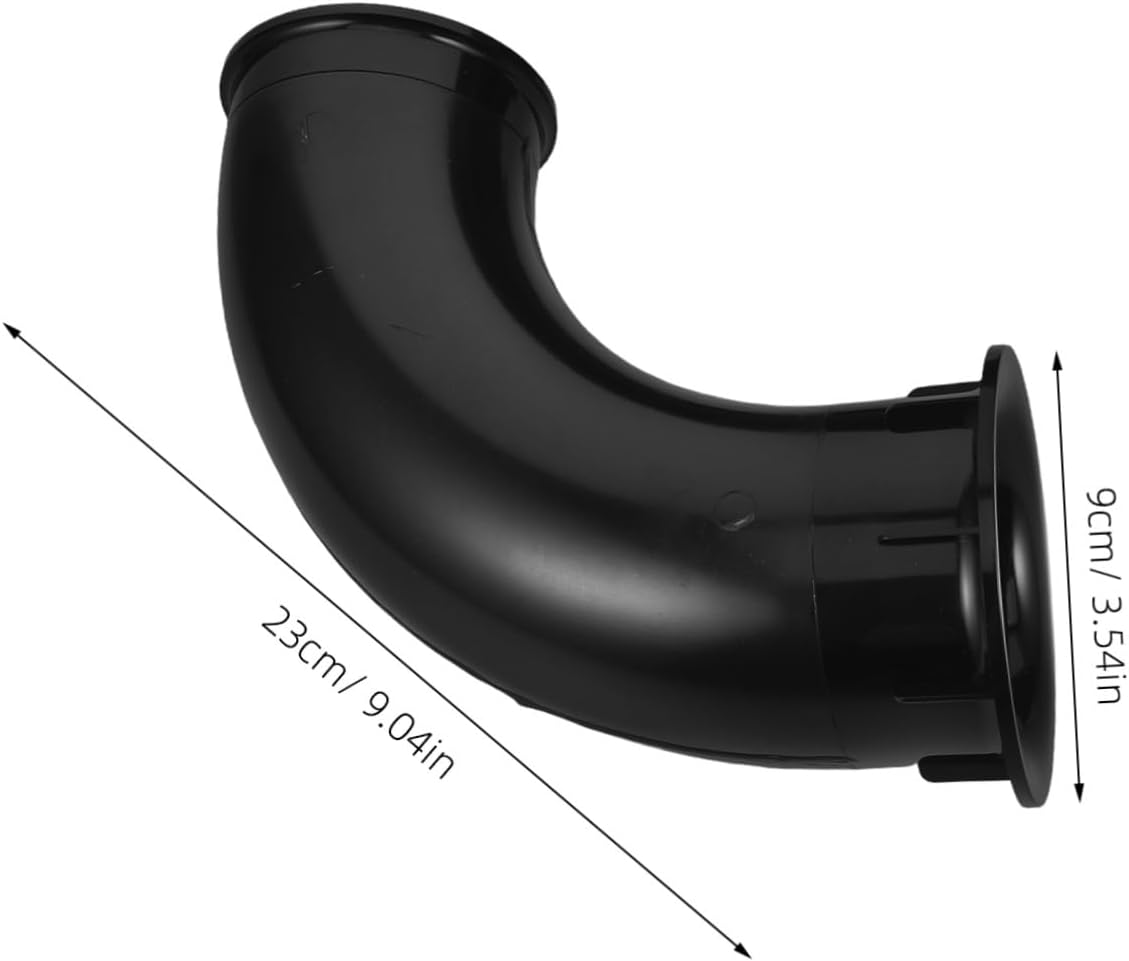 QUMIIRITY 2Pcs Bass Reflex Speaker Tube Speaker Accessories Hideaway Subwoofer Port Replacement Terminal Cup Black image number 5