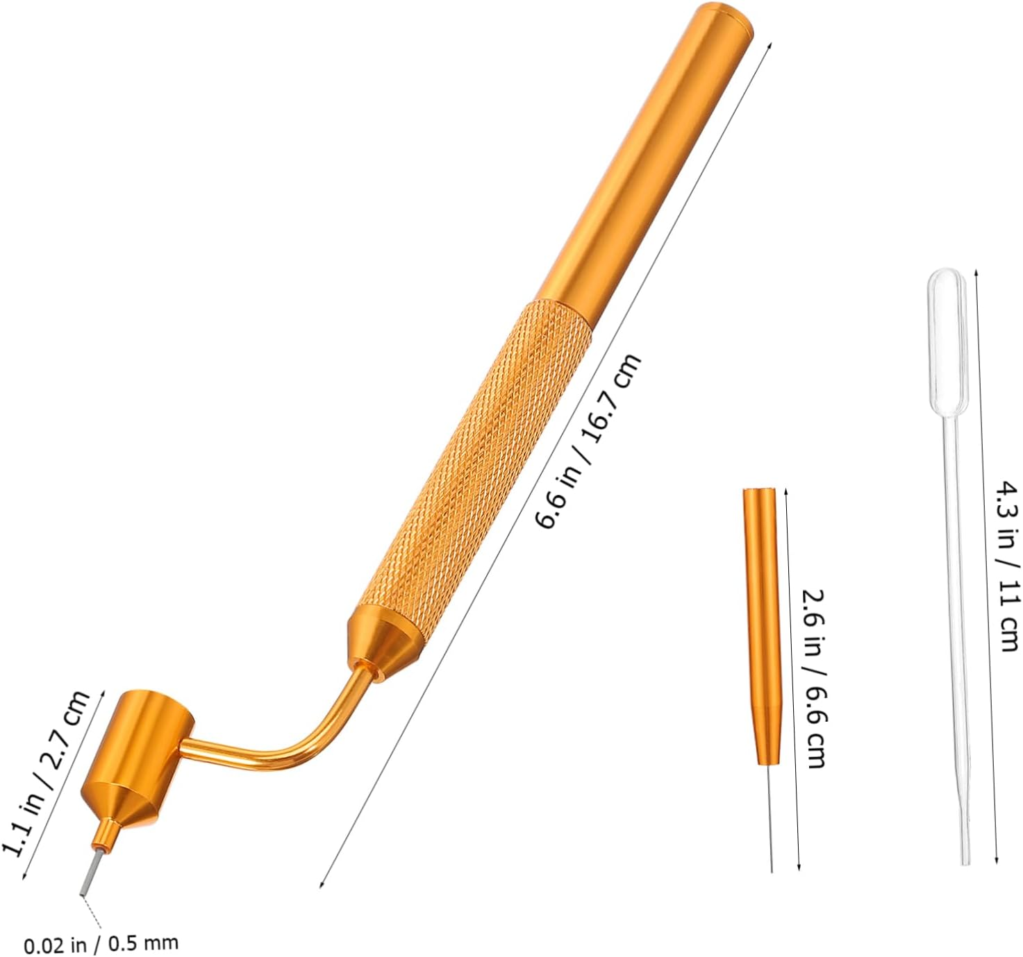 3 Sets Car Scratch Repair Paint Pen Fine Line Fluid Writer Pen for Paint Touch-Up image number 4