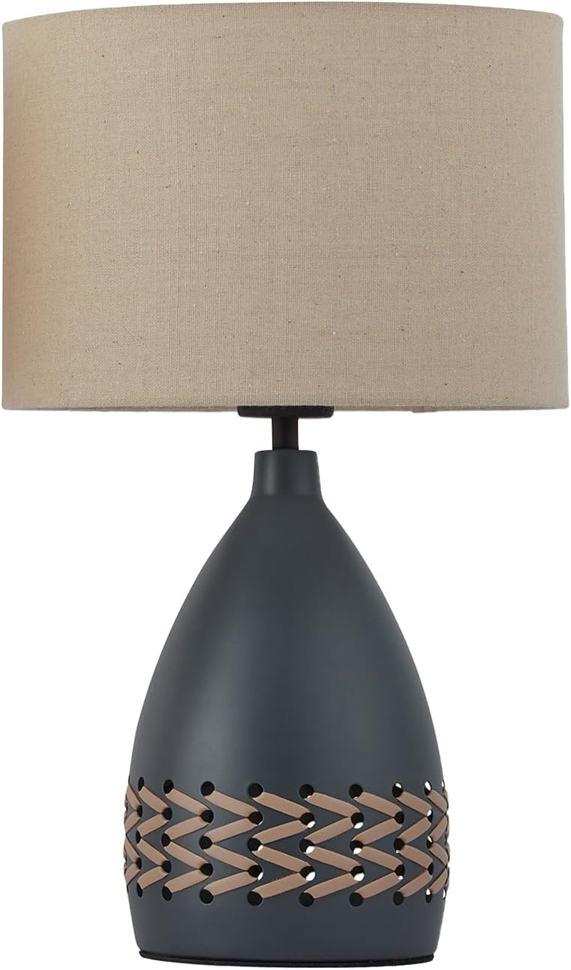 Lexi Lighting Eloise Touch Table Lamp, Touch Control Bedside Nightstand Reading Lamp, Flexible Head, Height 46Cm, E14 Bulb Base, Black Metal Desk Lamp for Bedroom Office Living Room