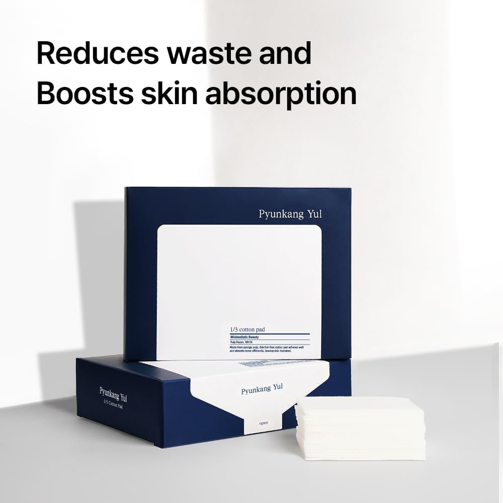PYUNKANG YUL - 1/3 Cotton Pad (Pulp-Rayon) 160Pcs image number 4