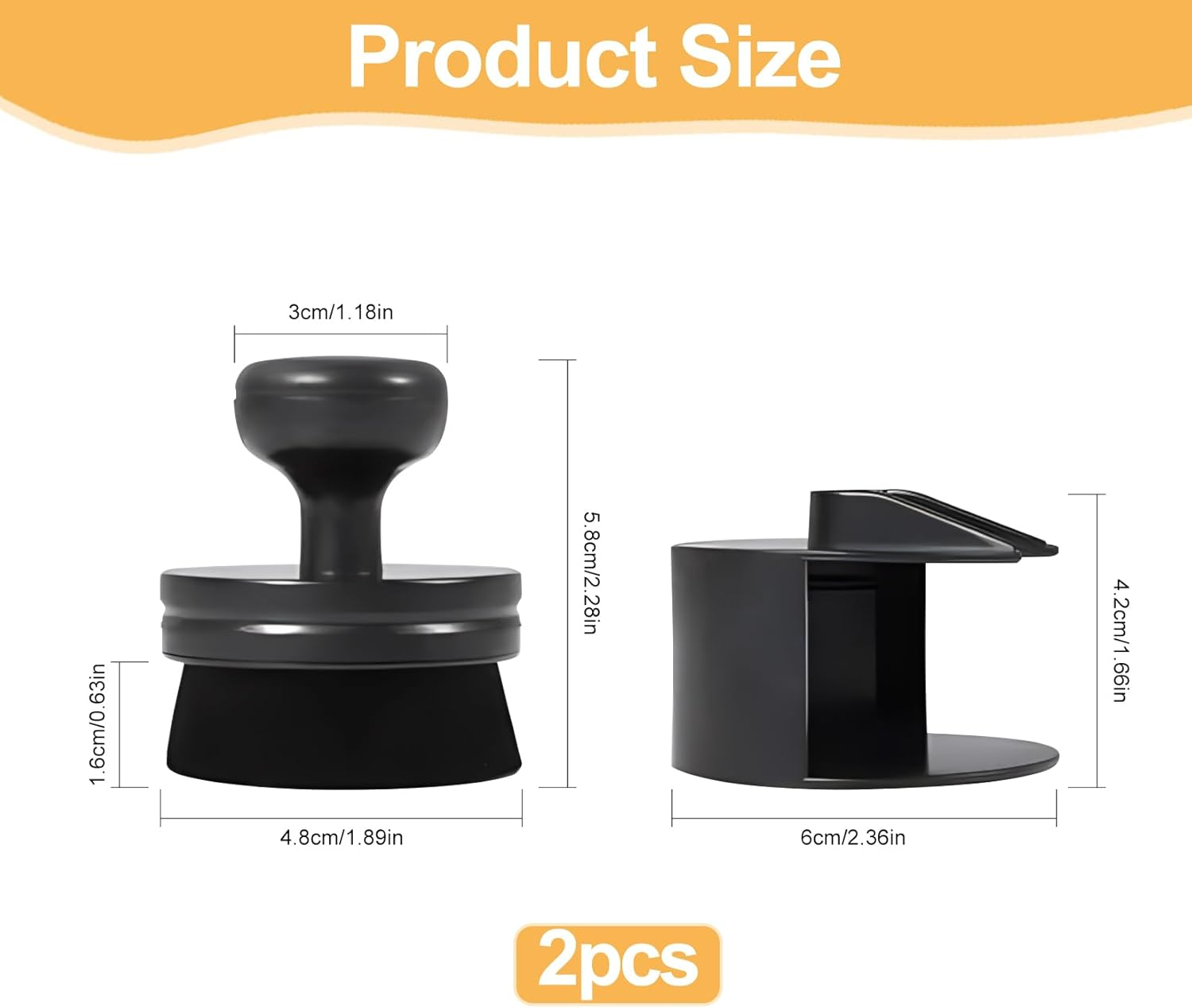 Jurcicat Pack of 2 Tyre Shine Applicator Brush, Professional Tyre Care, Tyre Care, Detailing Brush for Radiant Car Tyres, Ventilation Openings, Interior image number 4