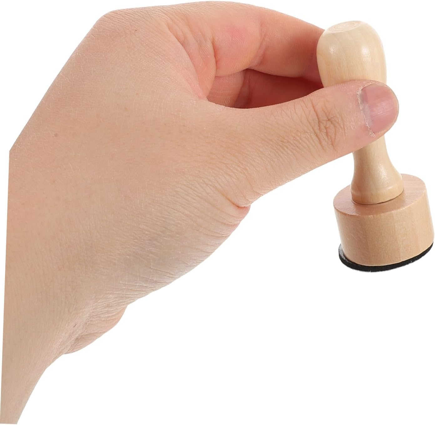 Nail Stamper Tool Set with Wooden Handle Ink Blending and Cleaning Pad Clamping Design for Nail Care Suitable for Professional Salon and Home Use Versatile for Scrapbooking And image number 5