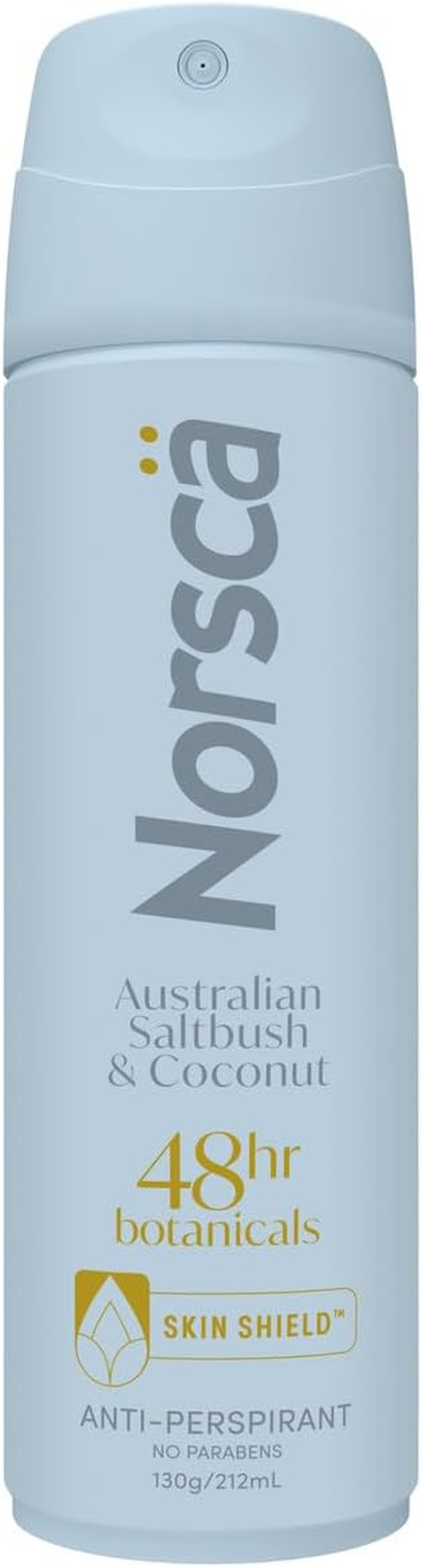 Norsca Australian Saltbush and Coconut Antiperspirant Spray 130 G image number 1
